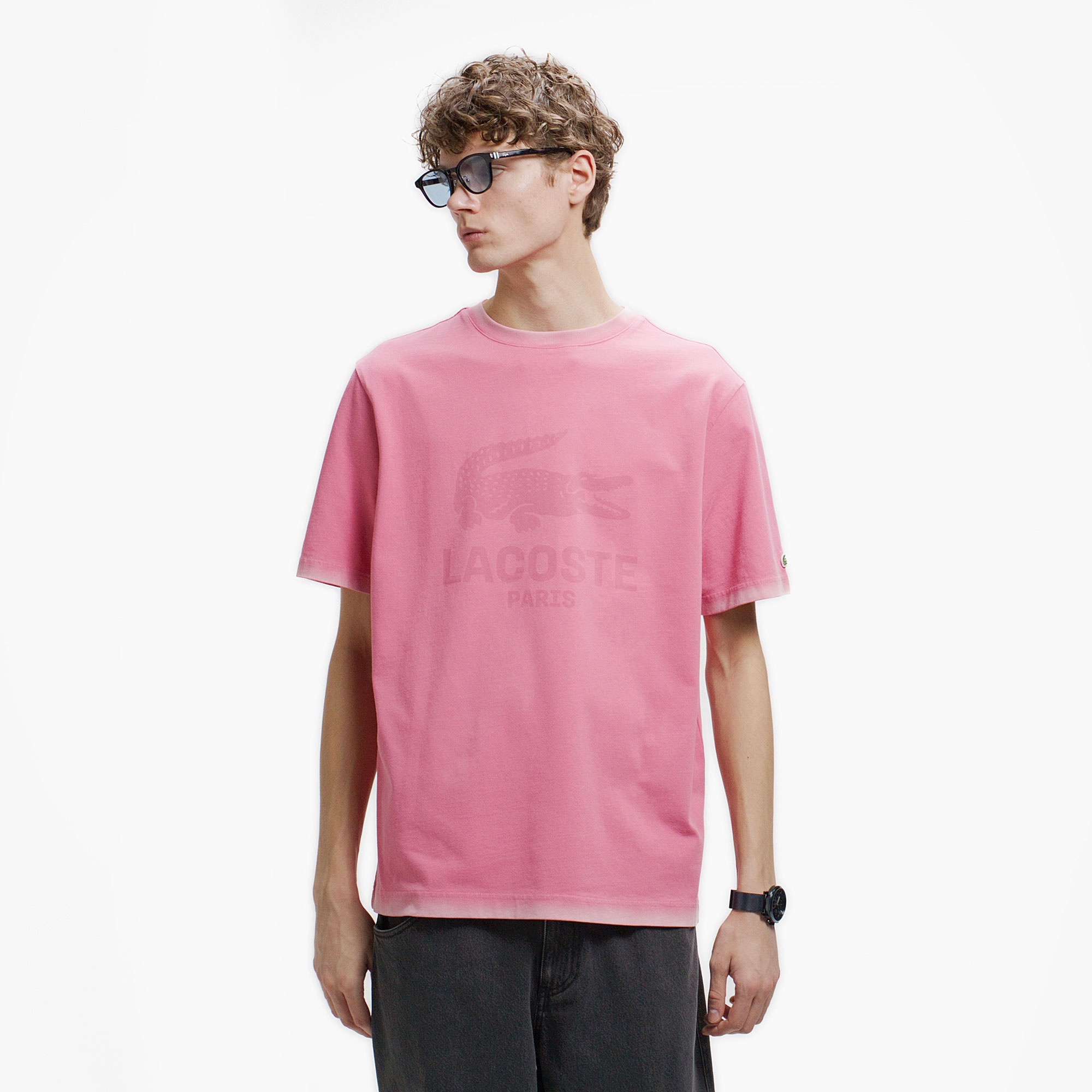 ビンテージエフェクト ロゴTシャツ