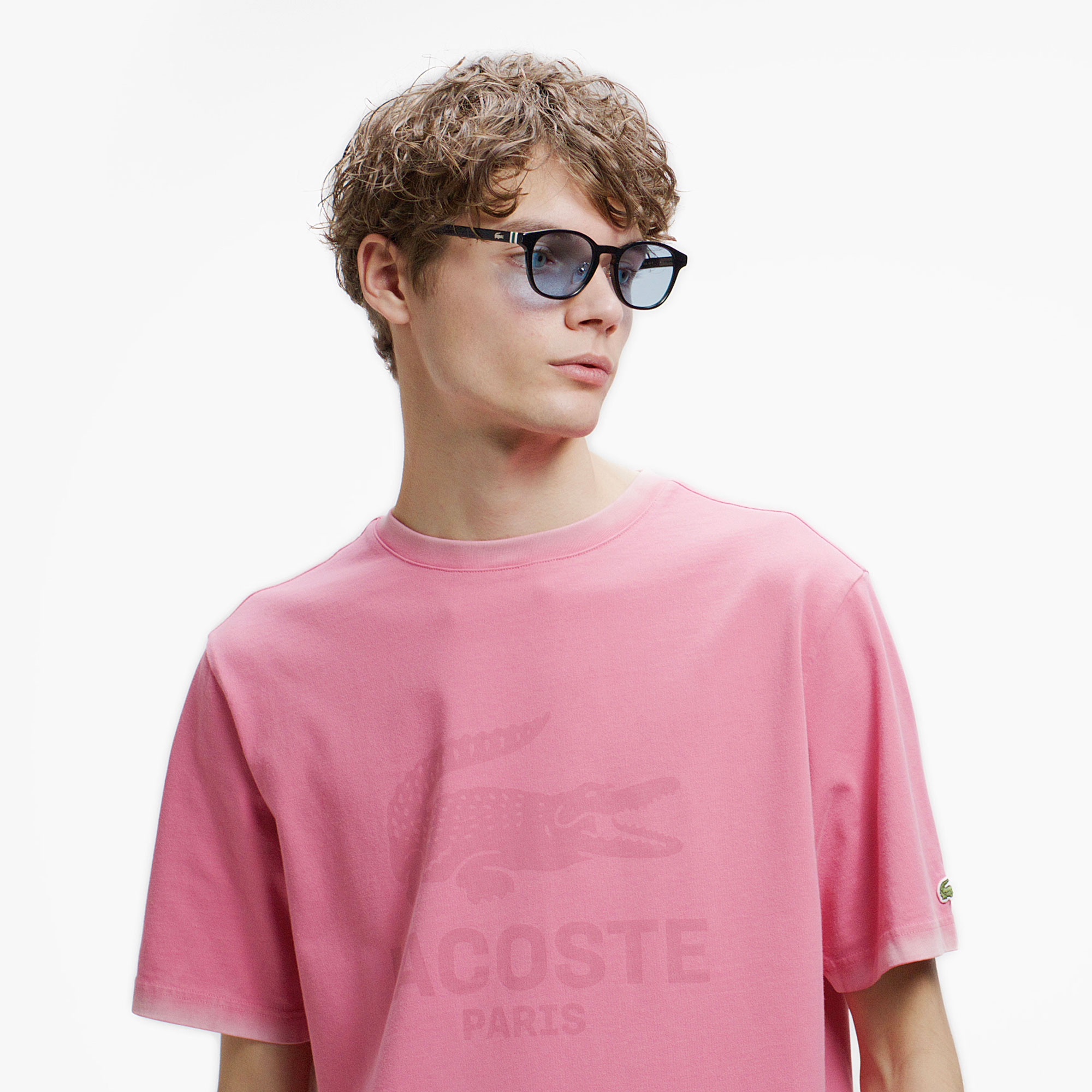 ビンテージエフェクト ロゴTシャツ