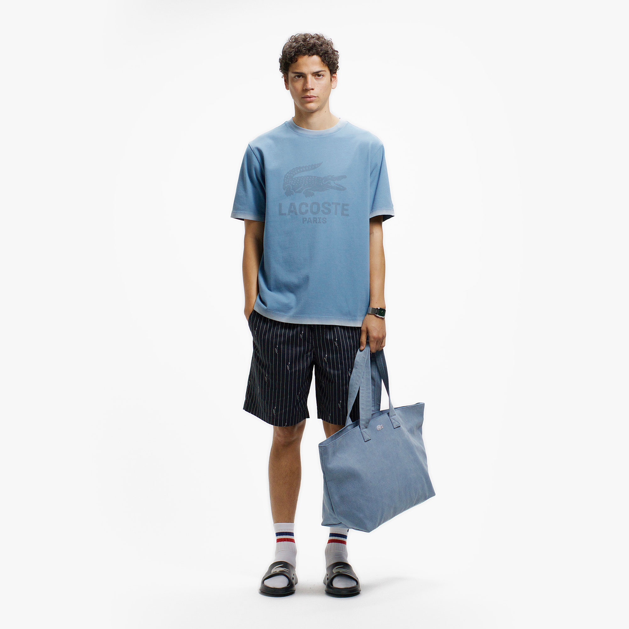 ビンテージエフェクト ロゴTシャツ