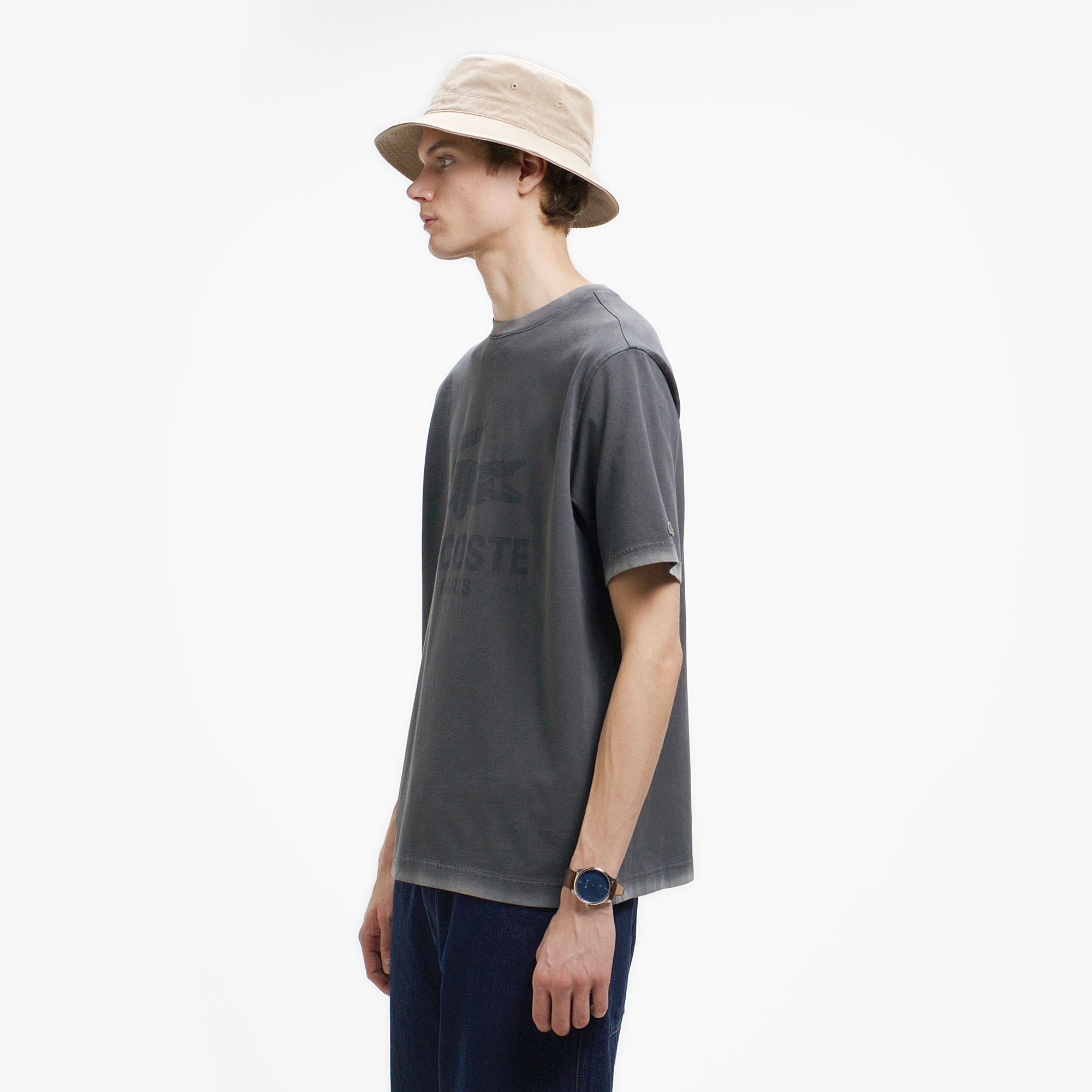 ビンテージエフェクト ロゴTシャツ