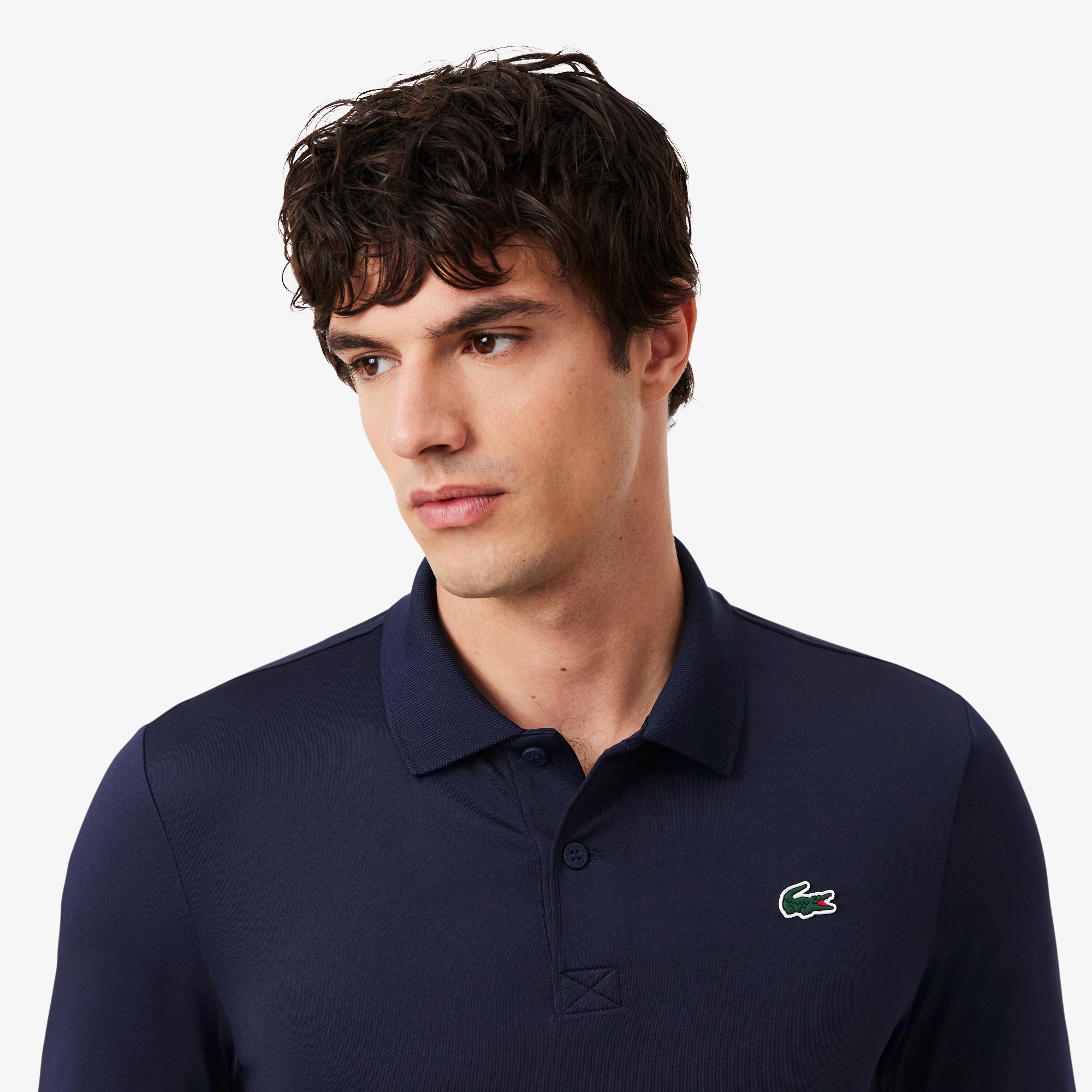 エッセンシャルウルトラドライ長袖ゴルフポロシャツ