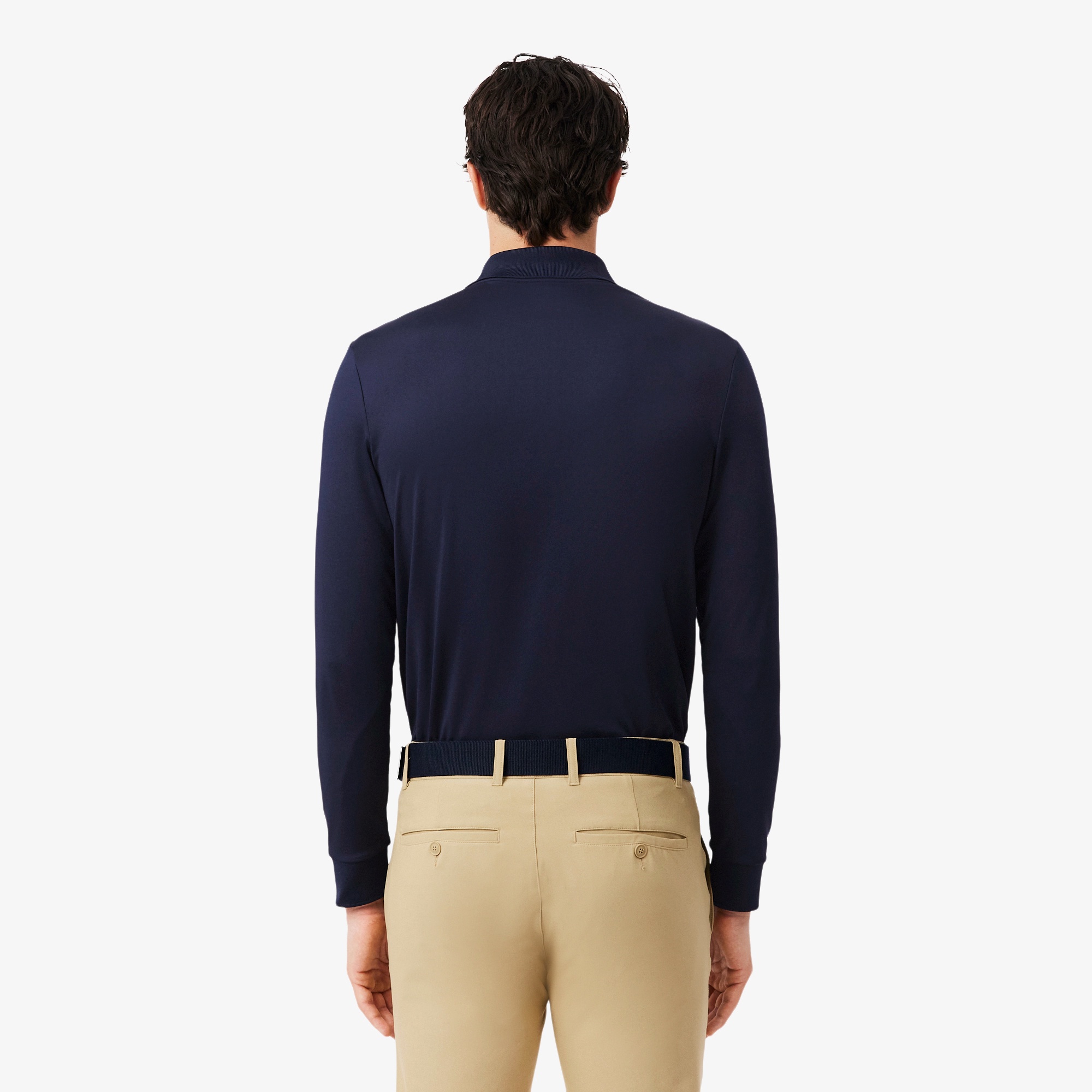 エッセンシャルウルトラドライ長袖ゴルフポロシャツ