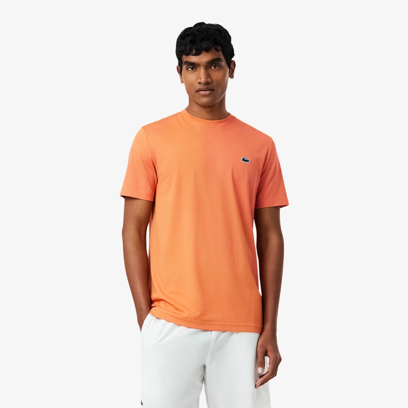 ラコステ ウルトラドライコートジャガードTシャツ TH0004 - ラコステ（LACOSTE