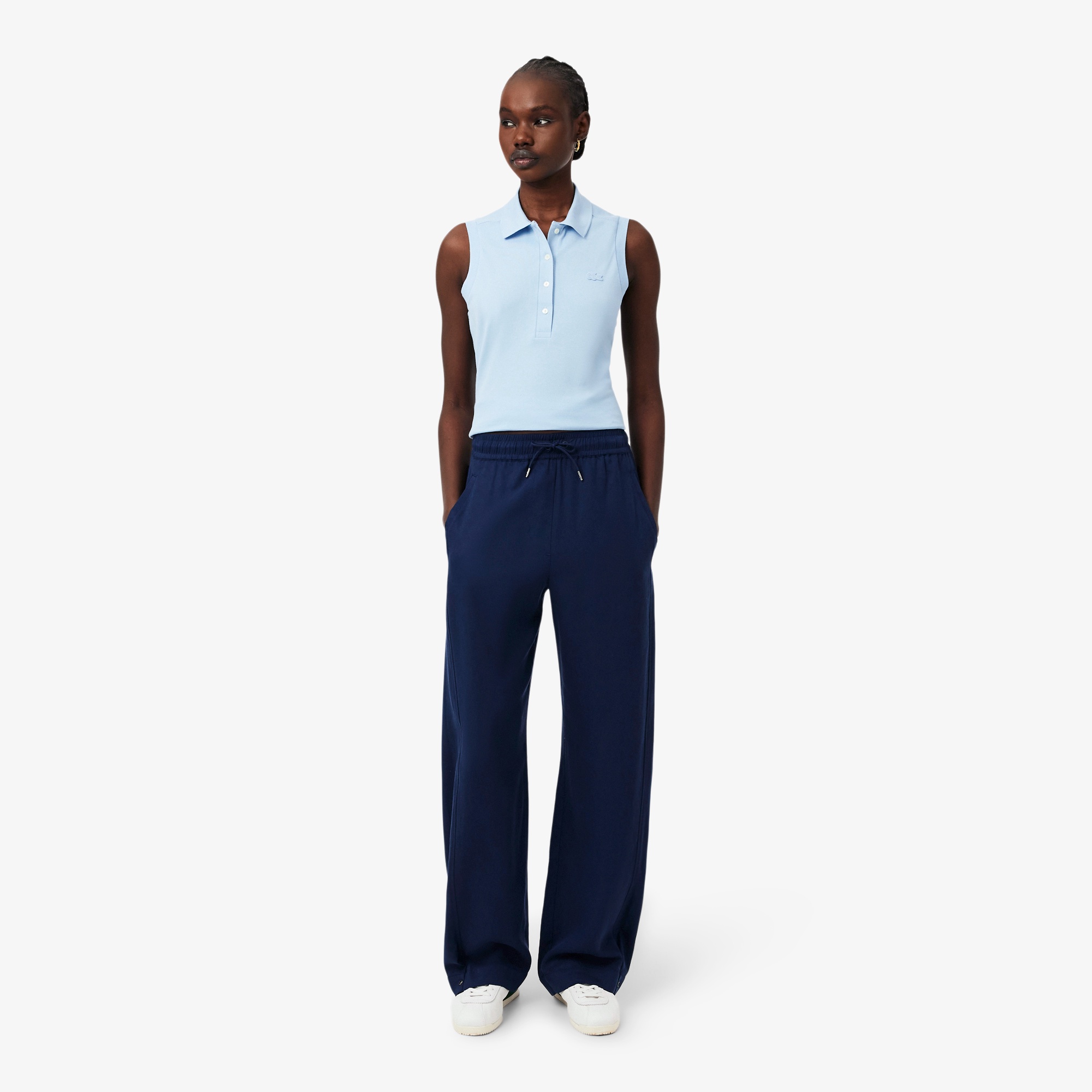 リヨセル×リネンブレンドイージーパンツ