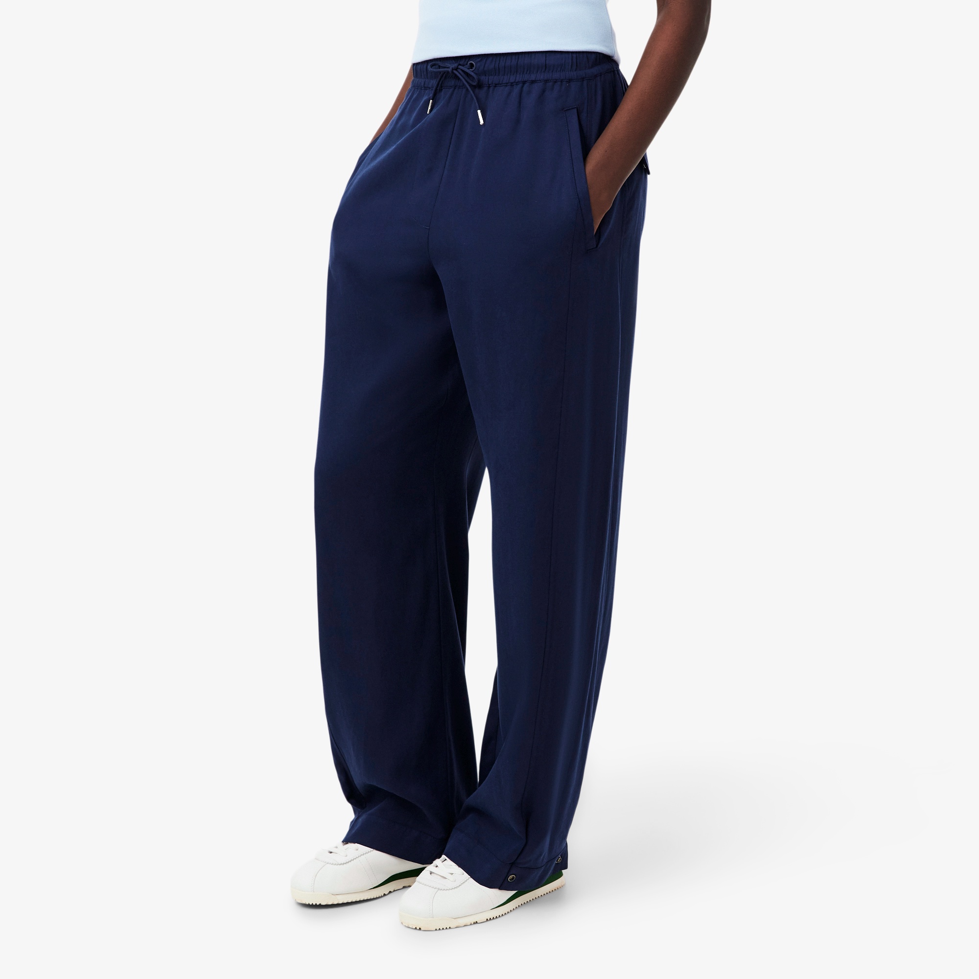 リヨセル×リネンブレンドイージーパンツ