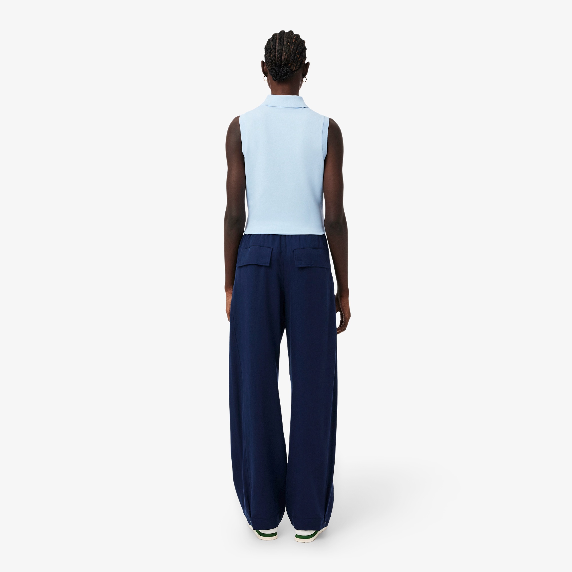 リヨセル×リネンブレンドイージーパンツ