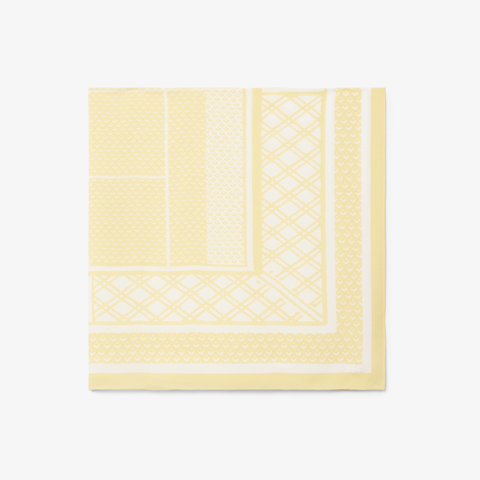 テニスコートプリントスカーフ