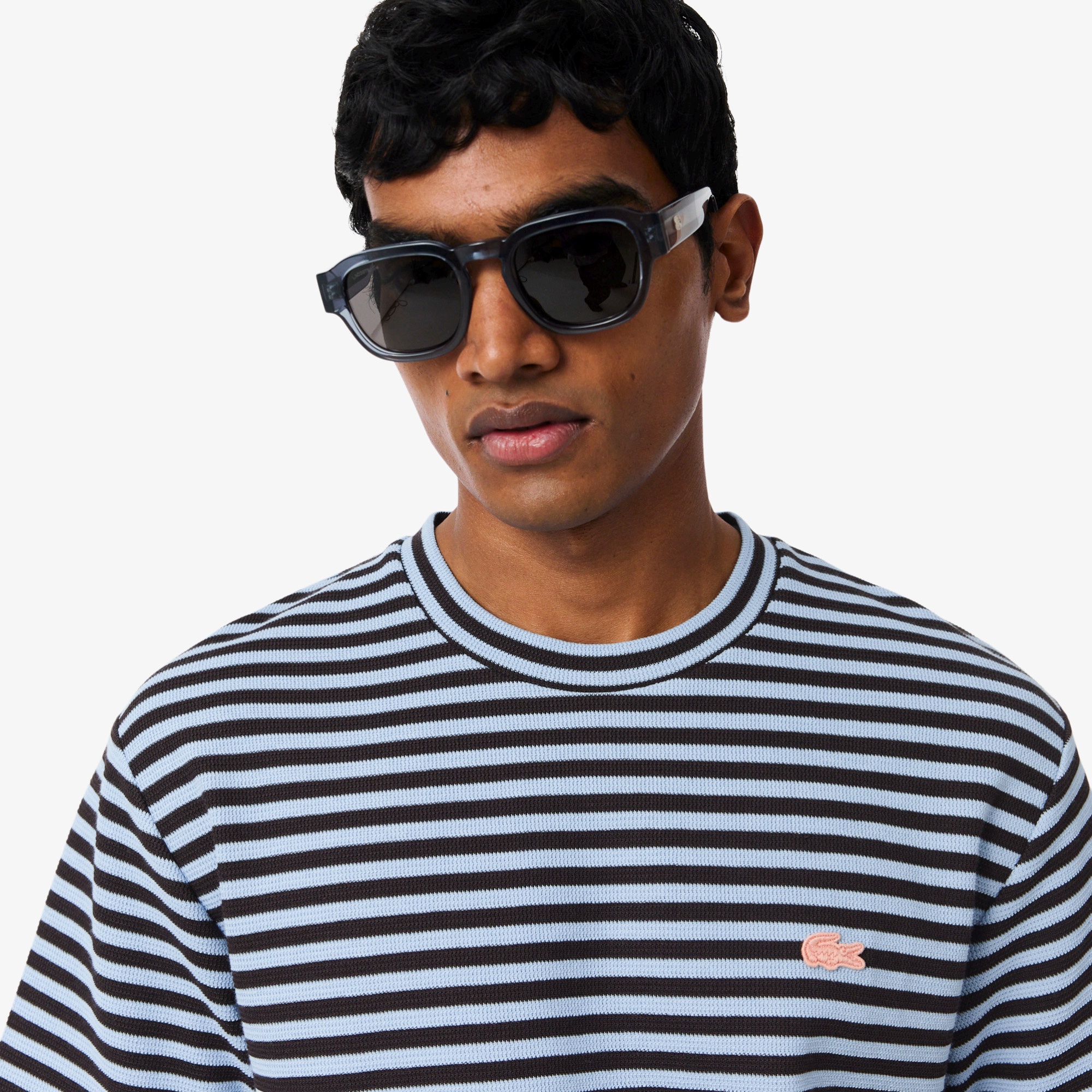 ニットライクボーダーTシャツ