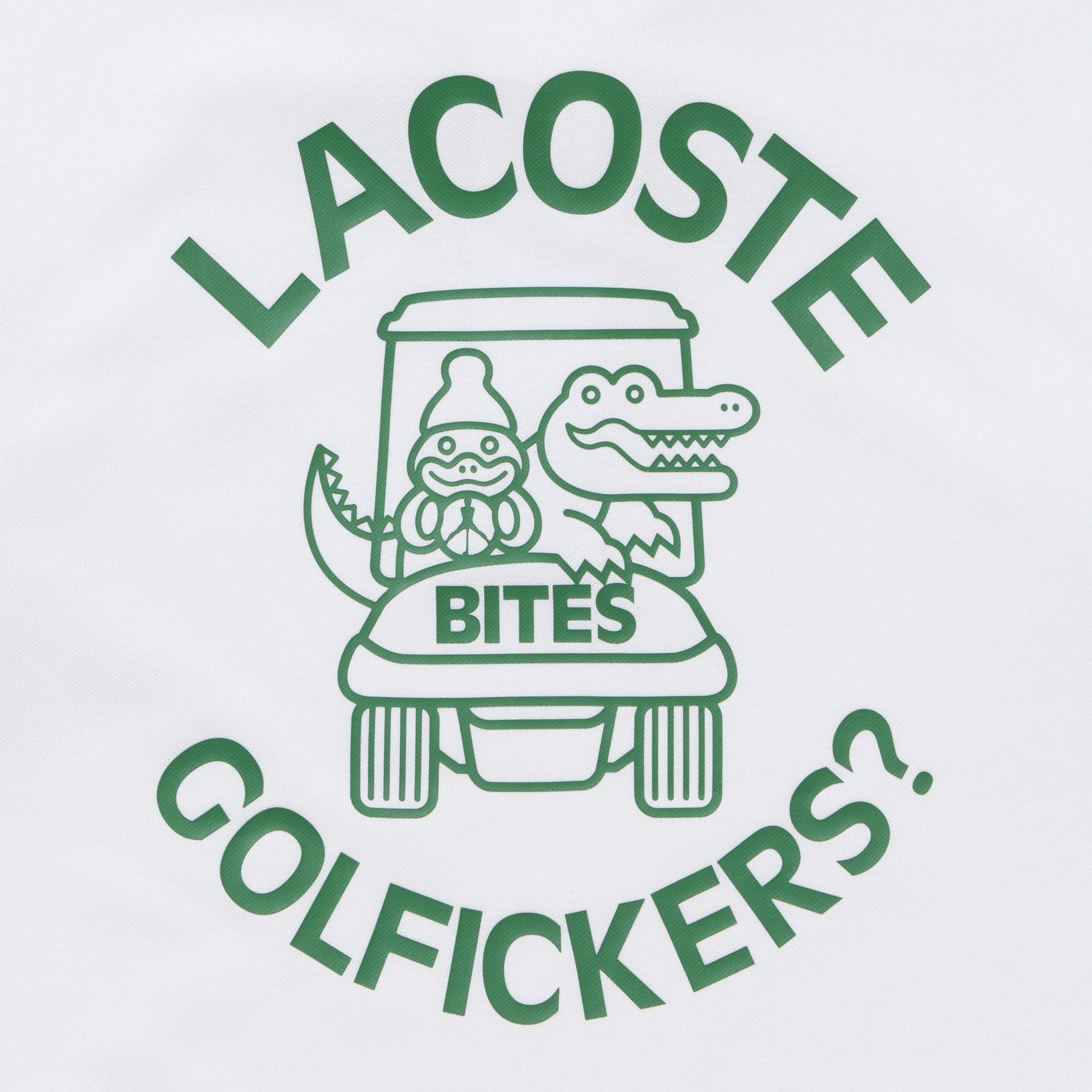 LACOSTE × GOLFICKERS ポロシャツ