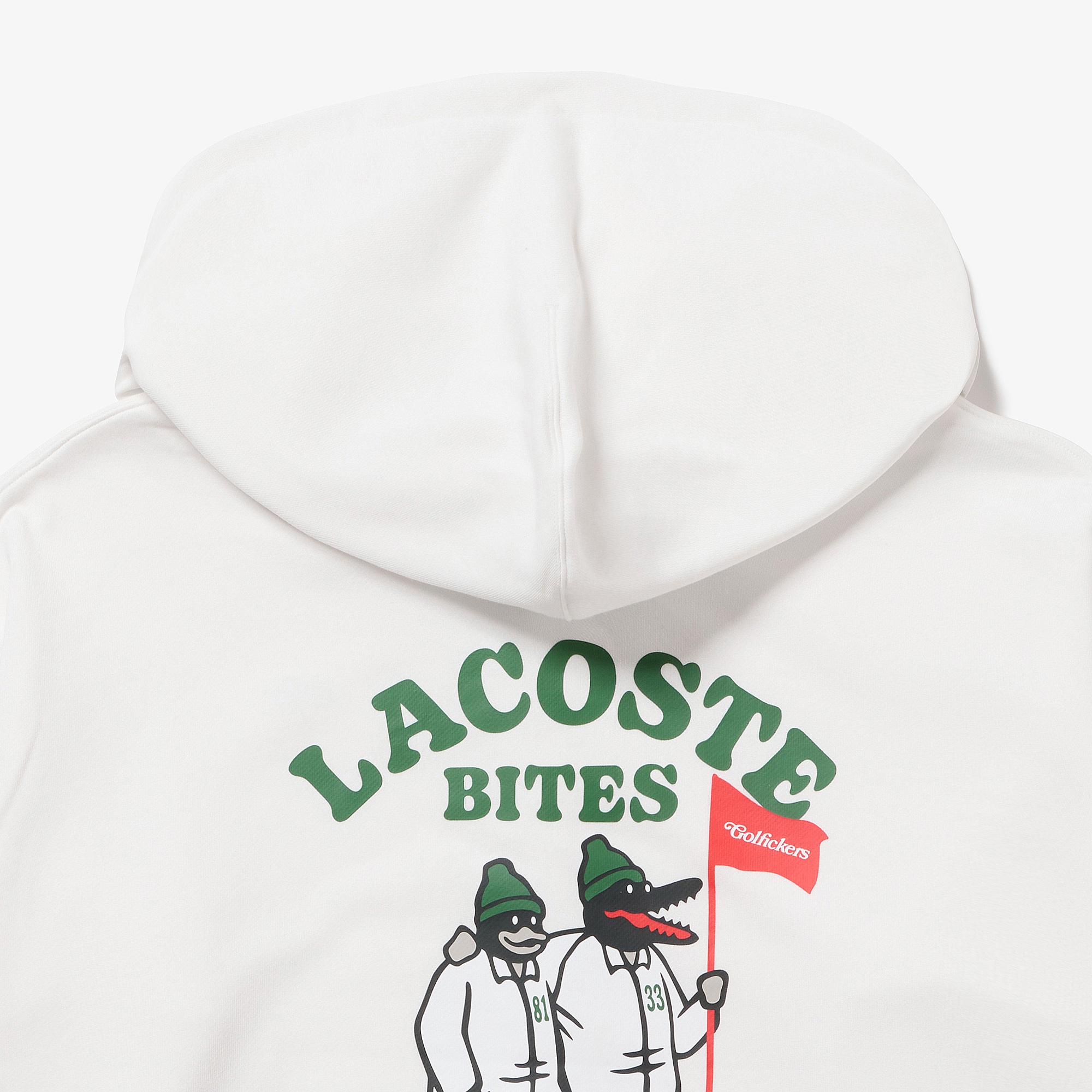 LACOSTE × GOLFICKERS フーディー