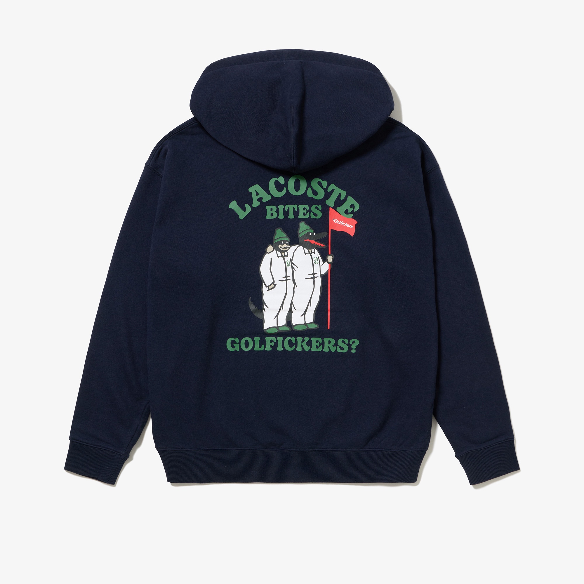 LACOSTE × GOLFICKERS フーディー