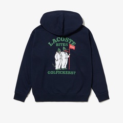 本日値下げ　LACOSTE x Golfickers ブラック GO/LOOK!（ゴルック）｜LACOSTE x Golfickers Mock neck Tee shirt