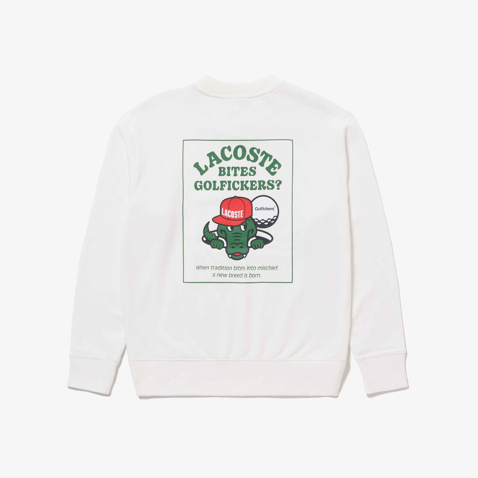 LACOSTE × GOLFICKERS スウェット