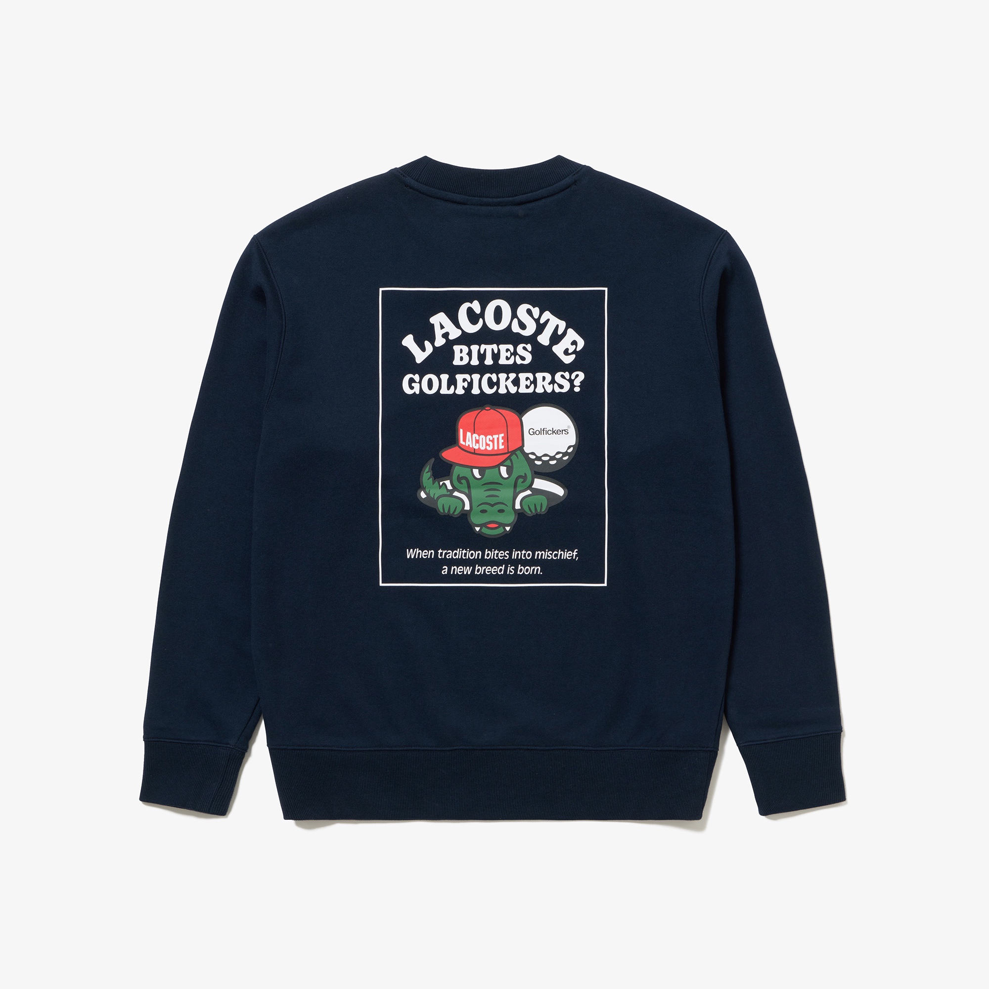 LACOSTE × GOLFICKERS スウェット