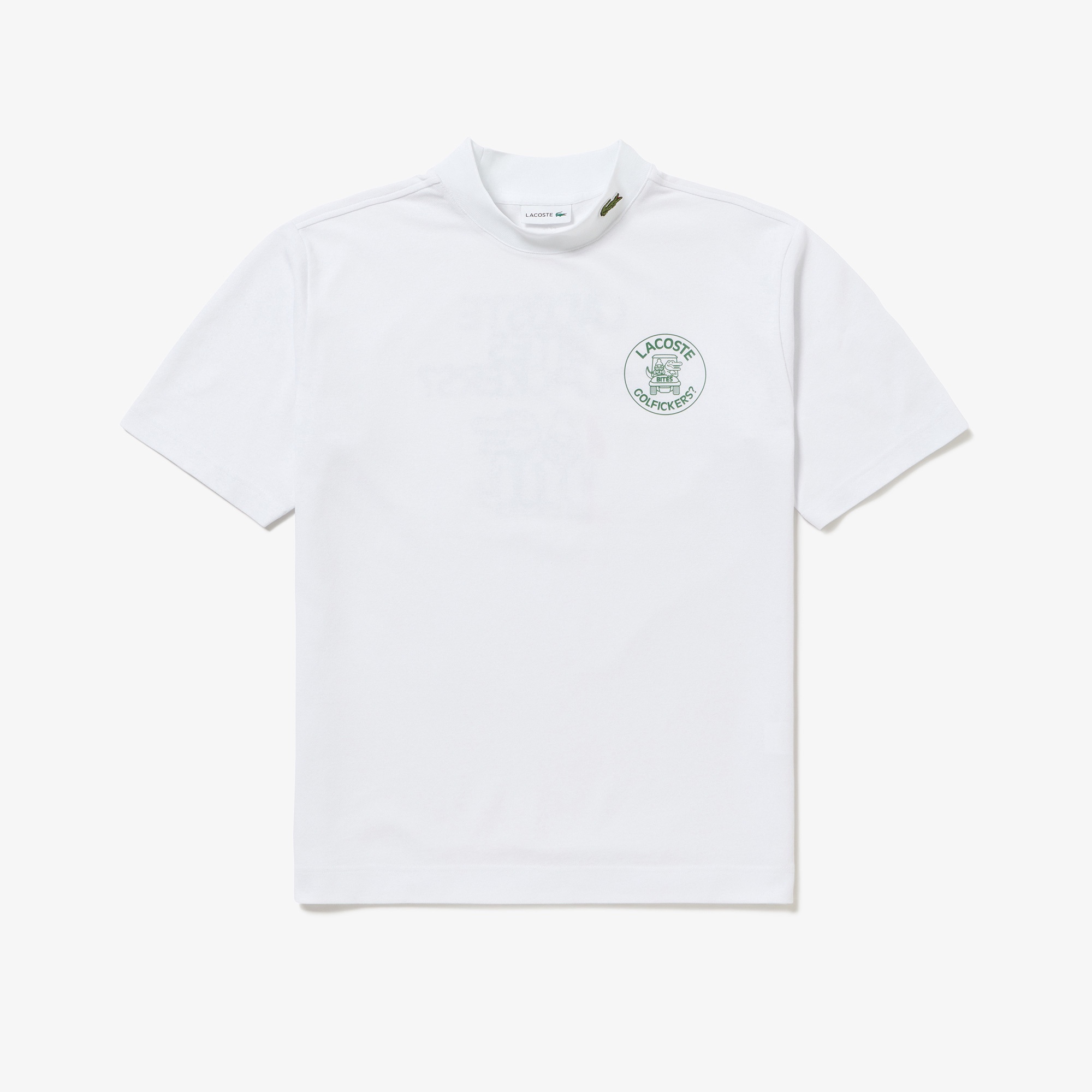 LACOSTE × GOLFICKERS モックネックT シャツ