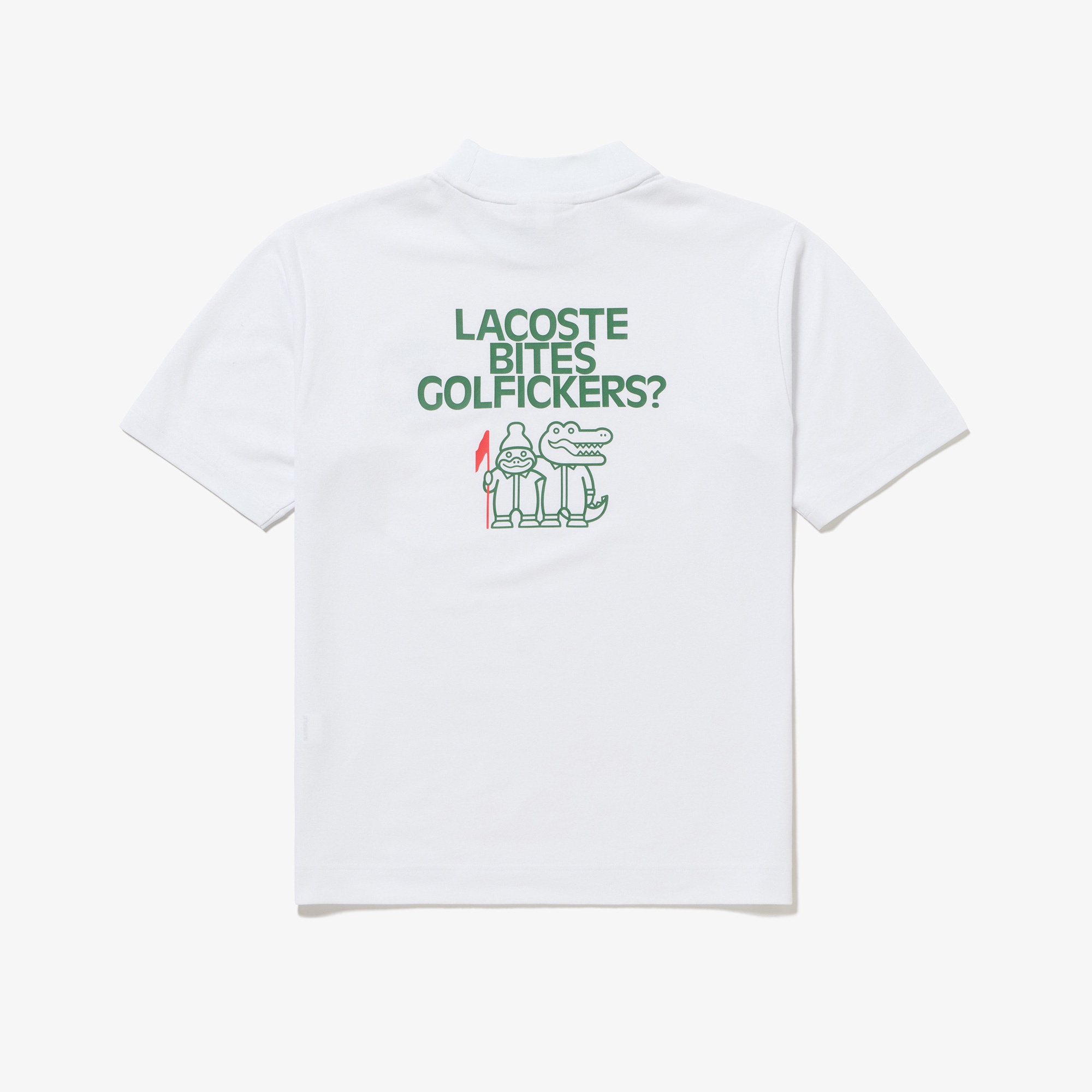 LACOSTE × GOLFICKERS モックネックT シャツ