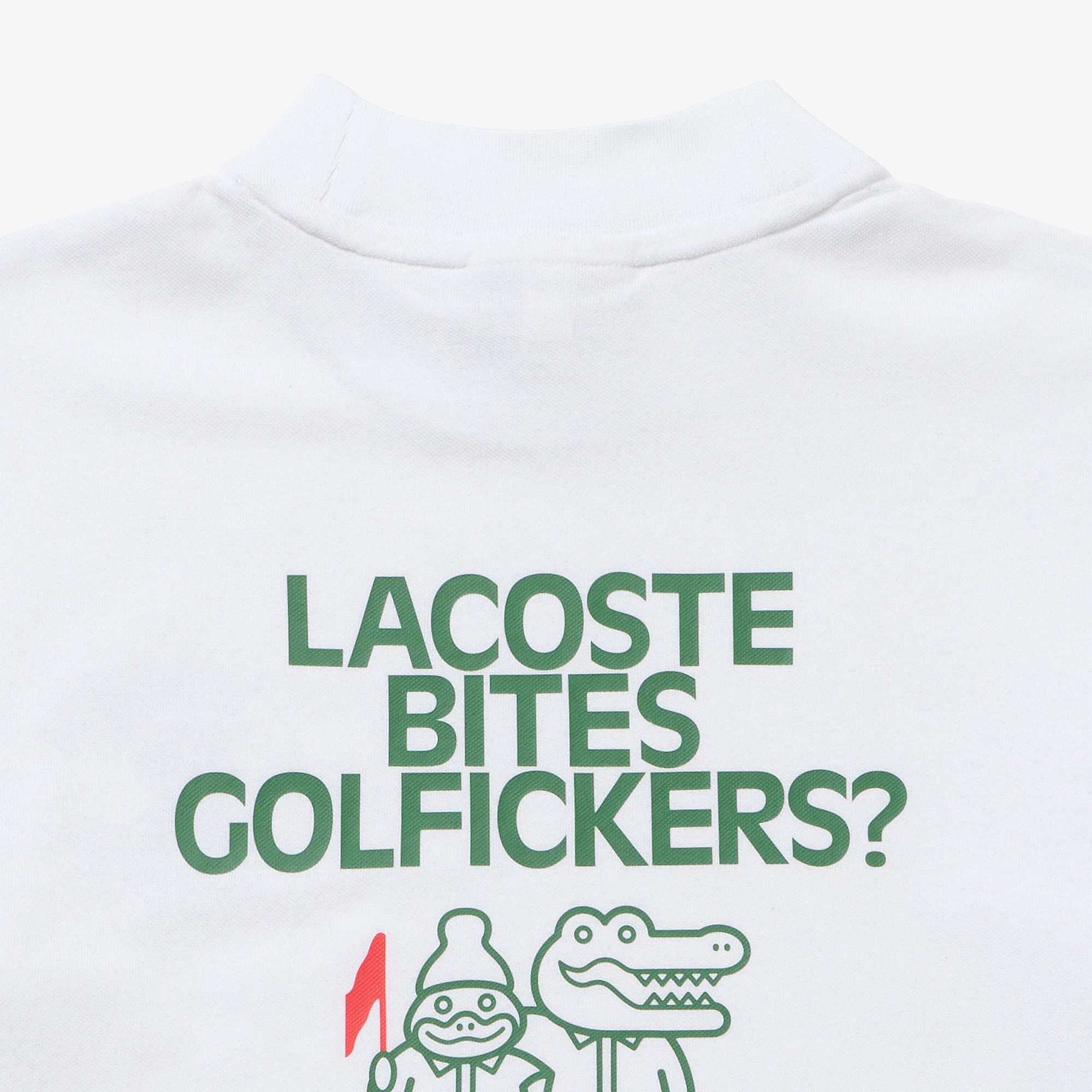 LACOSTE × GOLFICKERS モックネックT シャツ