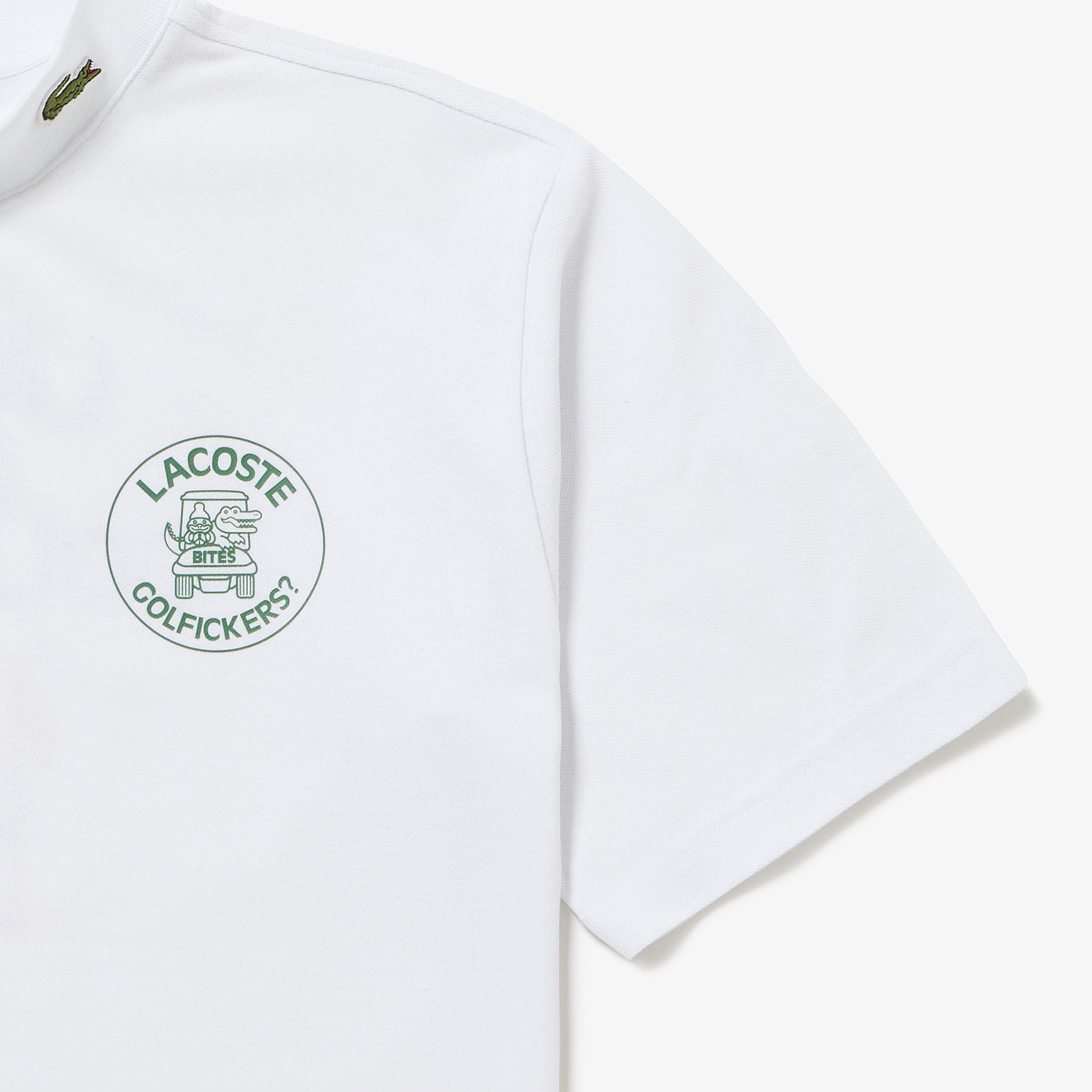LACOSTE × GOLFICKERS モックネックT シャツ