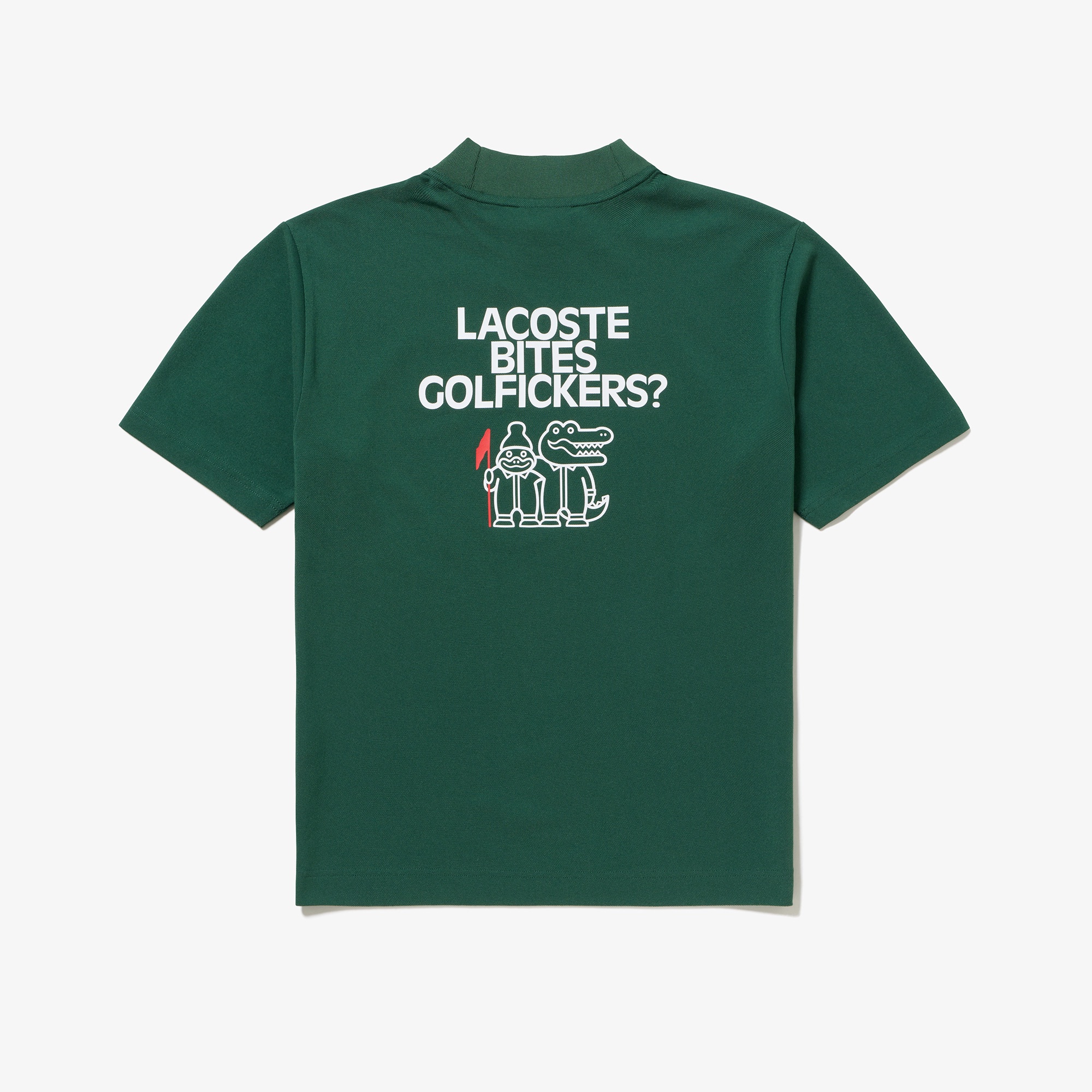 LACOSTE × GOLFICKERS モックネックT シャツ