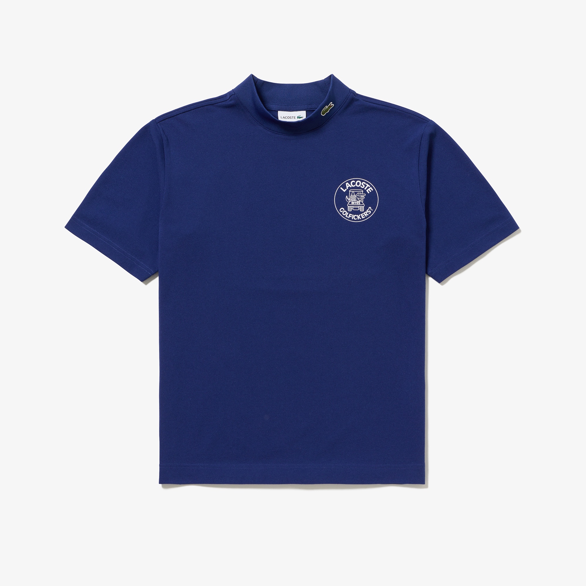 LACOSTE × GOLFICKERS モックネックT シャツ