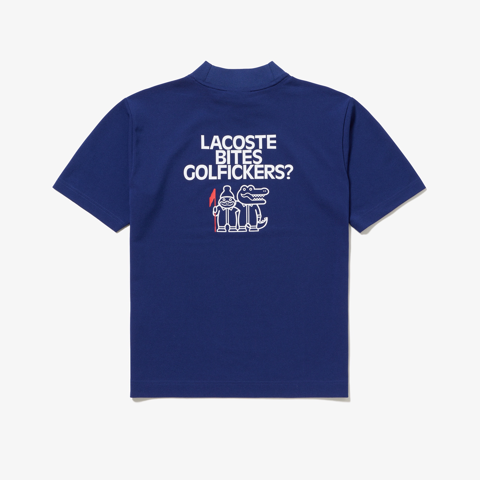 LACOSTE × GOLFICKERS モックネックT シャツ