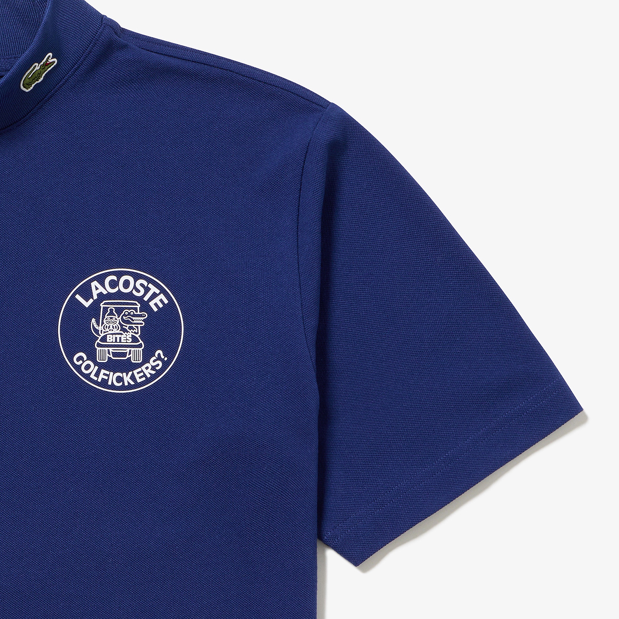 LACOSTE × GOLFICKERS モックネックT シャツ