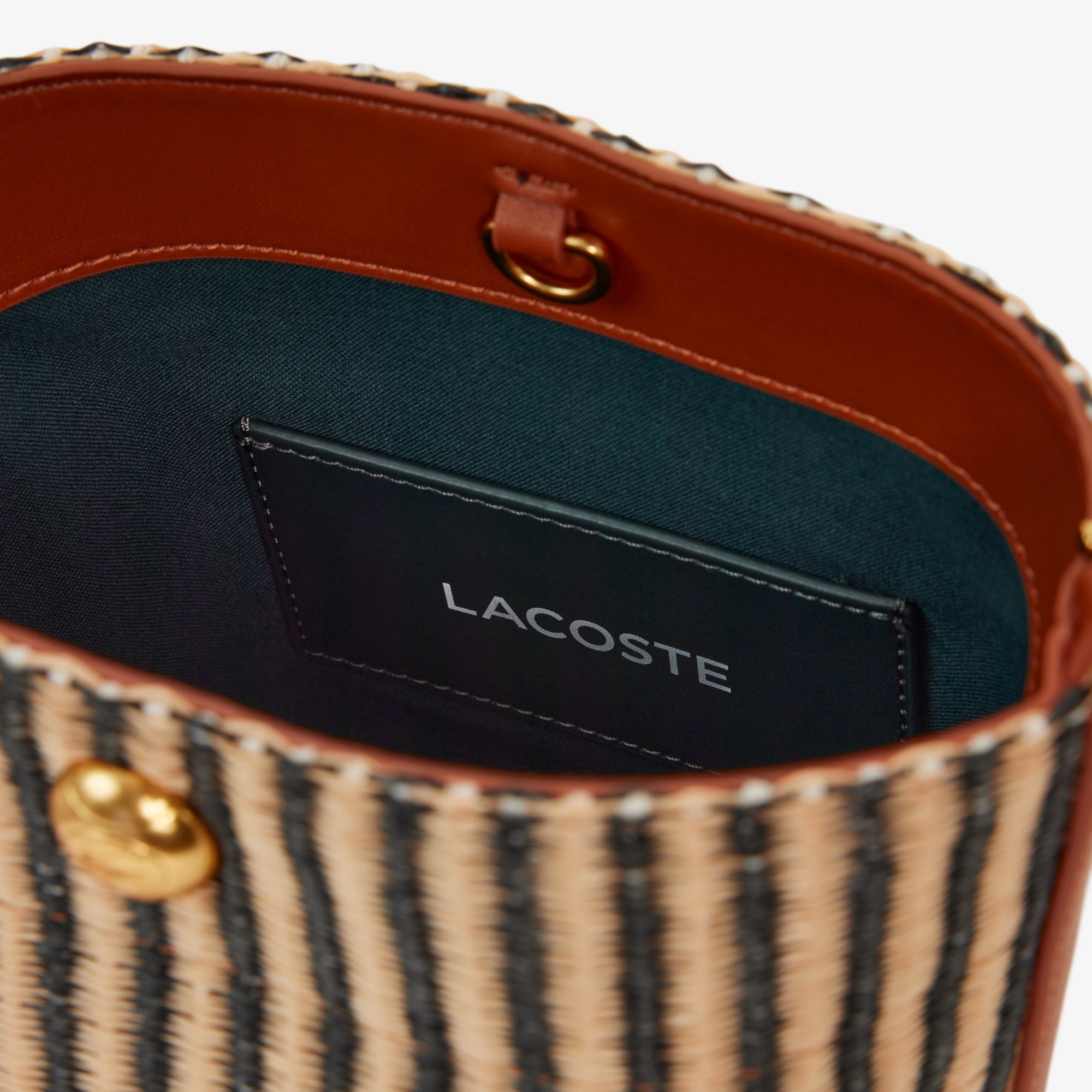 サマーパック ラフィアバケットバッグ