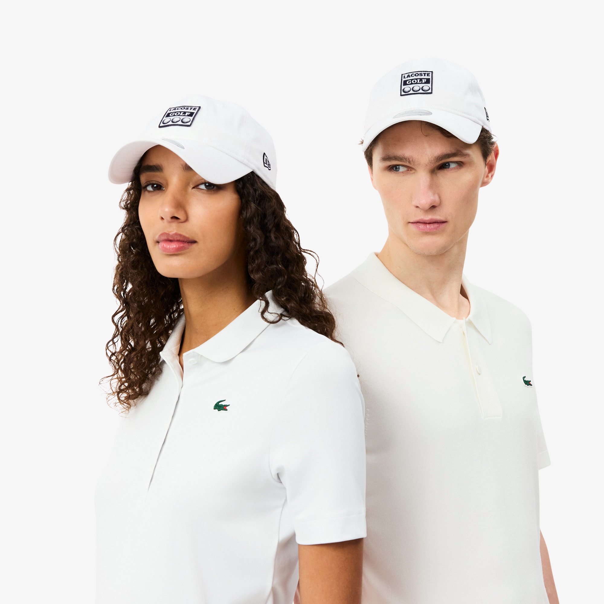 ラコステ×ニューエラ 9TWENTY アーカイブゴルフワッペンキャップ