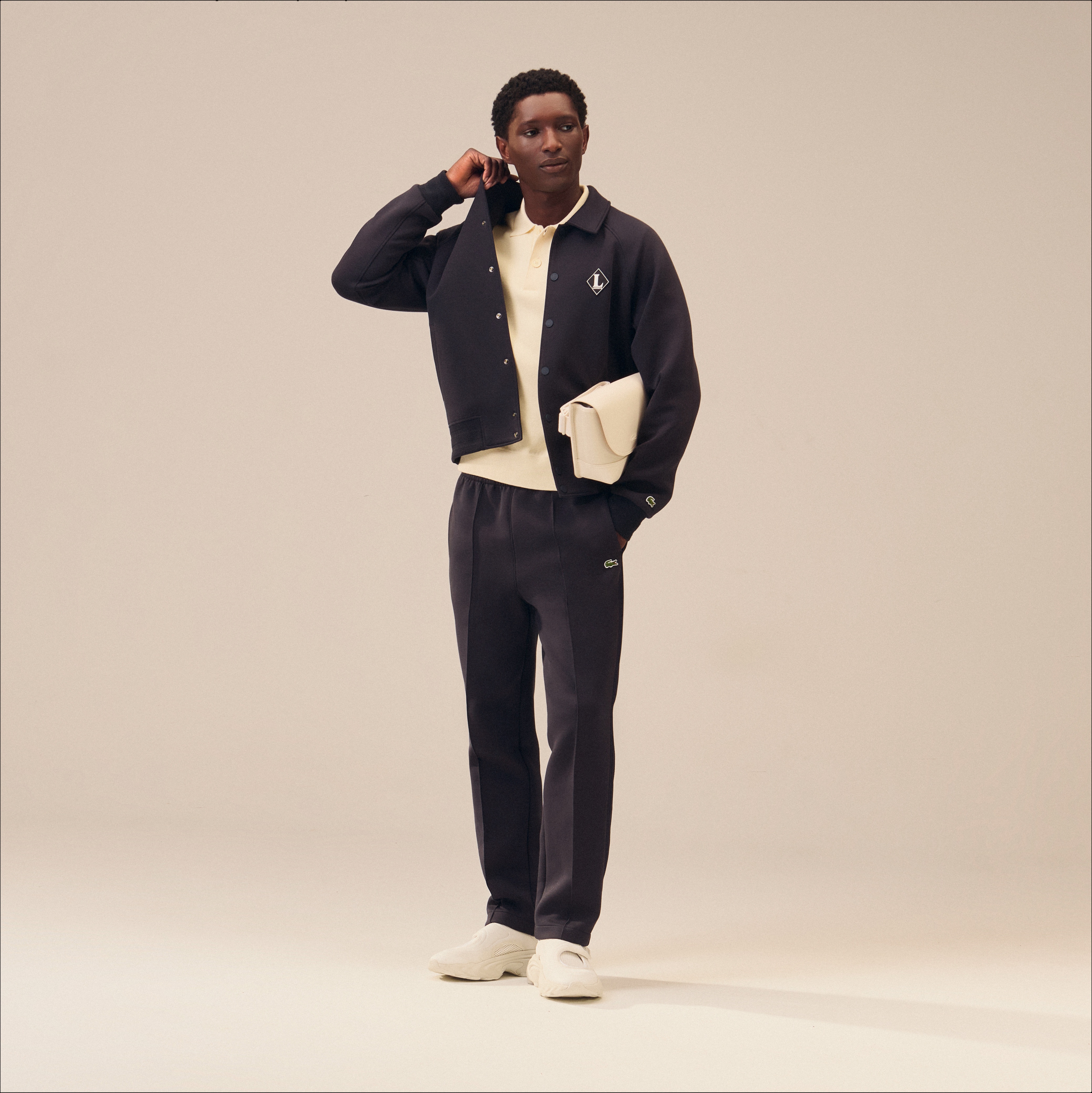 フランスメイド レトロバッジジャケット