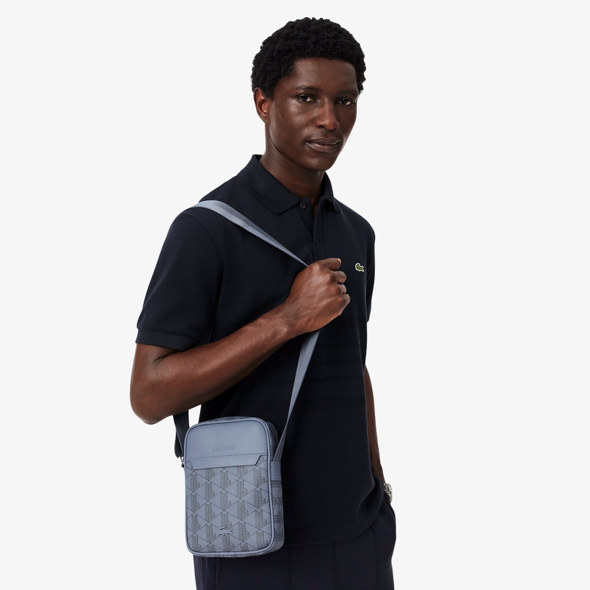 ザ ブレンド モノグラムバーティカルショルダーバッグ