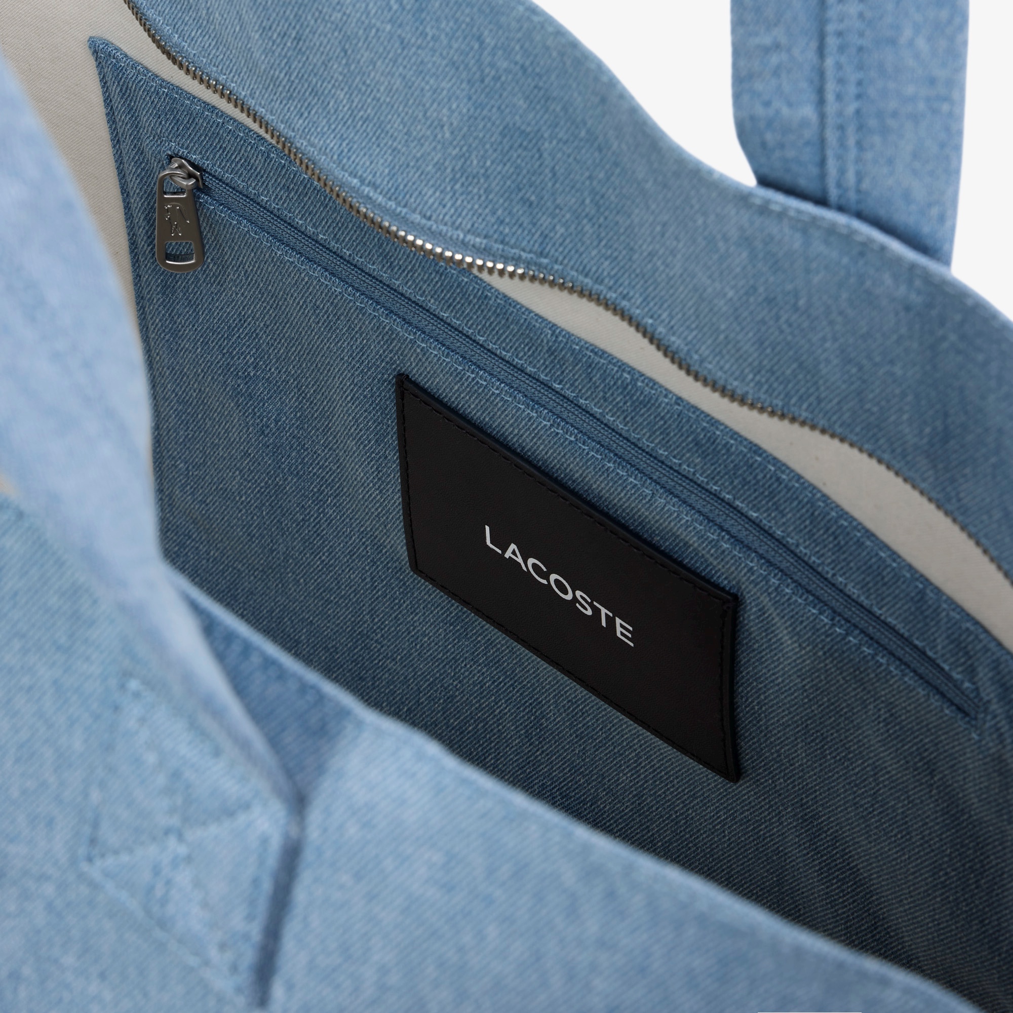 サマーパック ワニモチーフチャーム付きトートバッグ