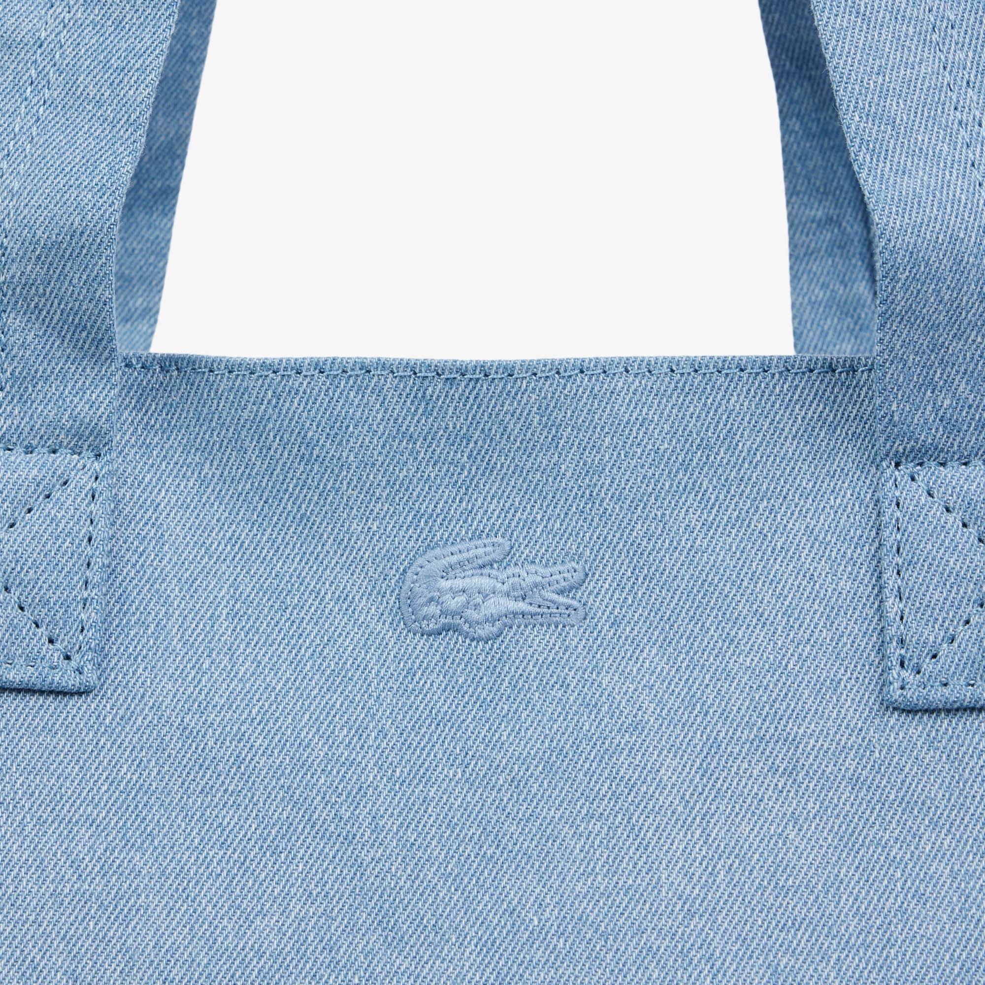 サマーパック ワニモチーフチャーム付きトートバッグ