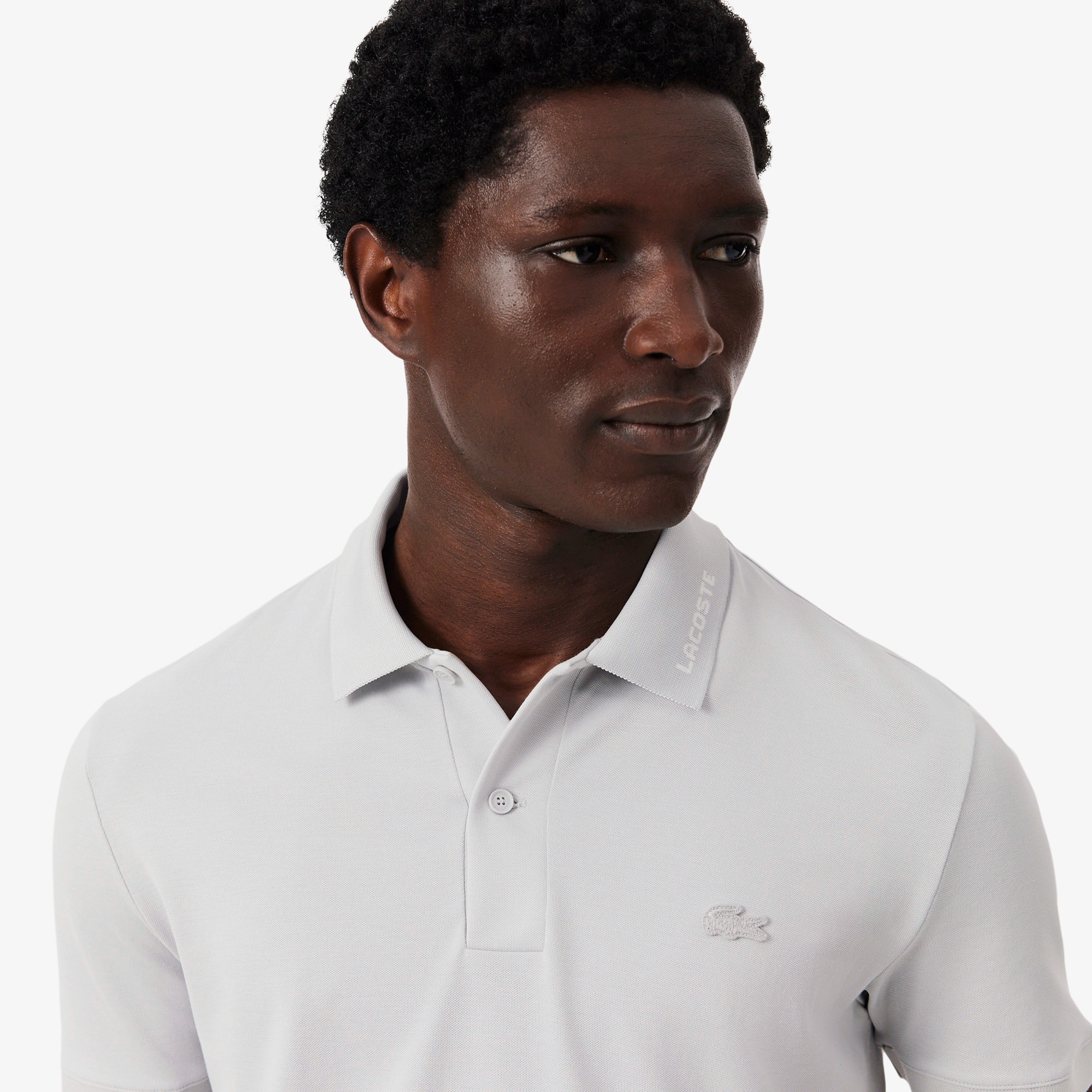 ネームジャカードカラーポロシャツ