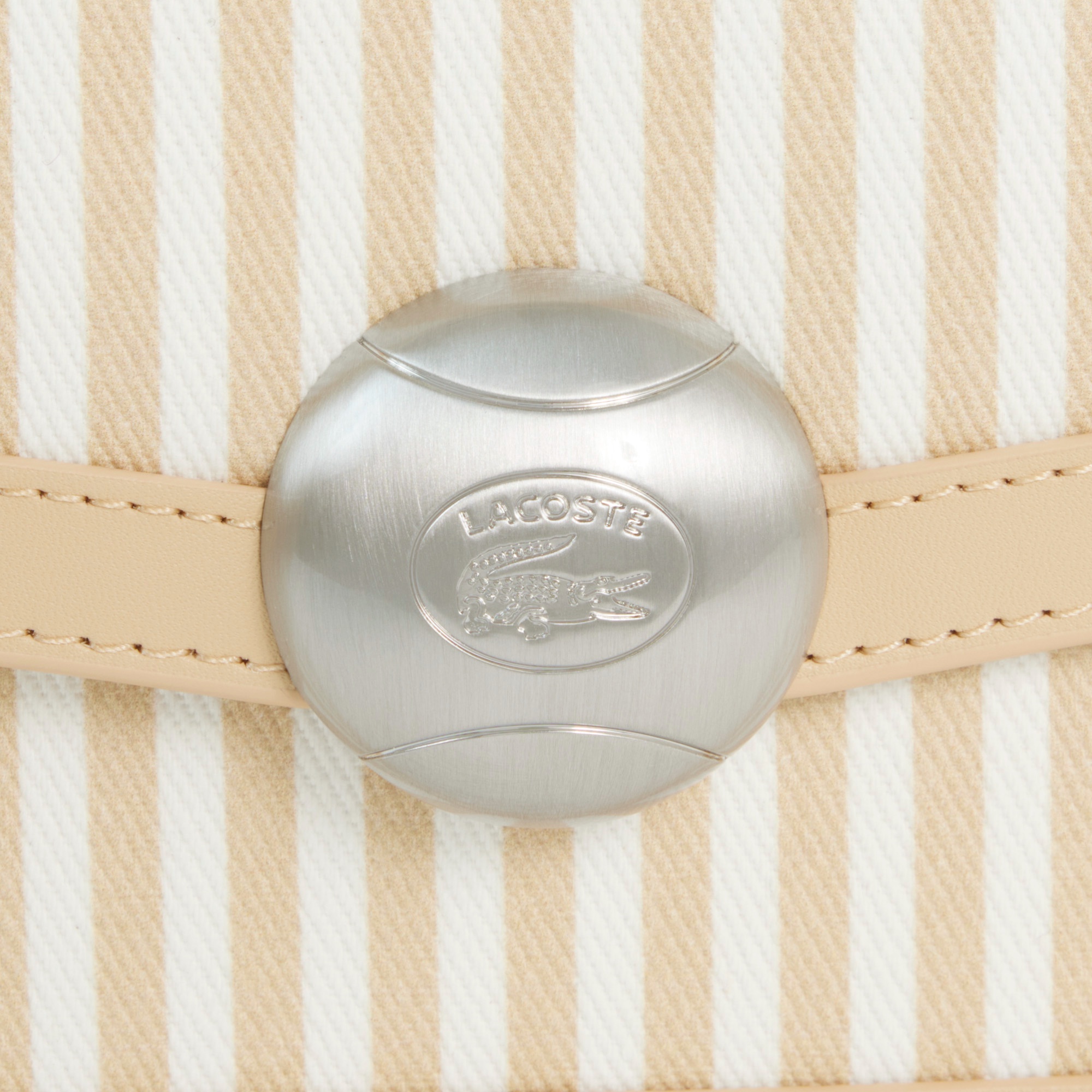 サマーパック テニスボールモチーフキャンバスショルダーバッグ