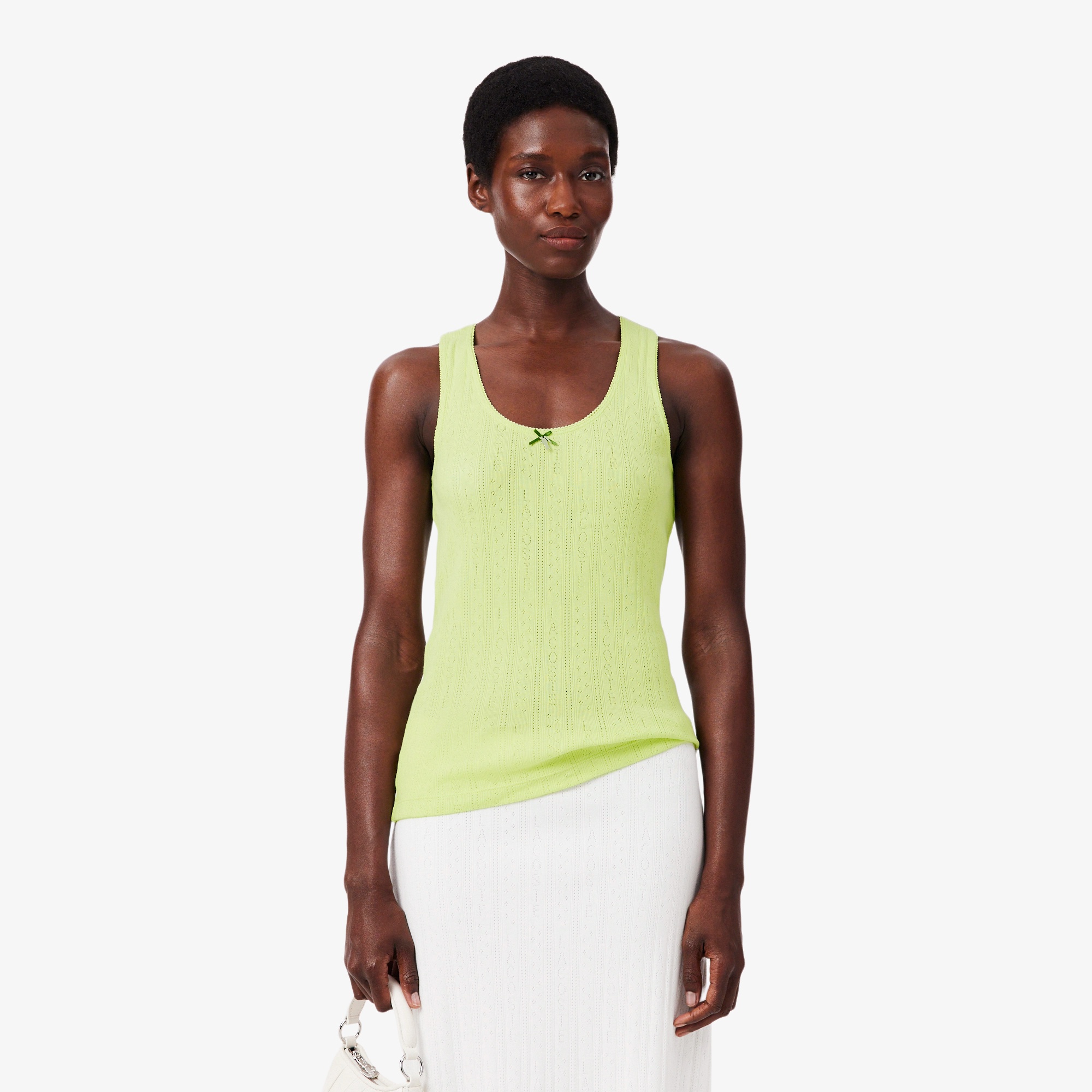 ポワンテルニットタンクトップ