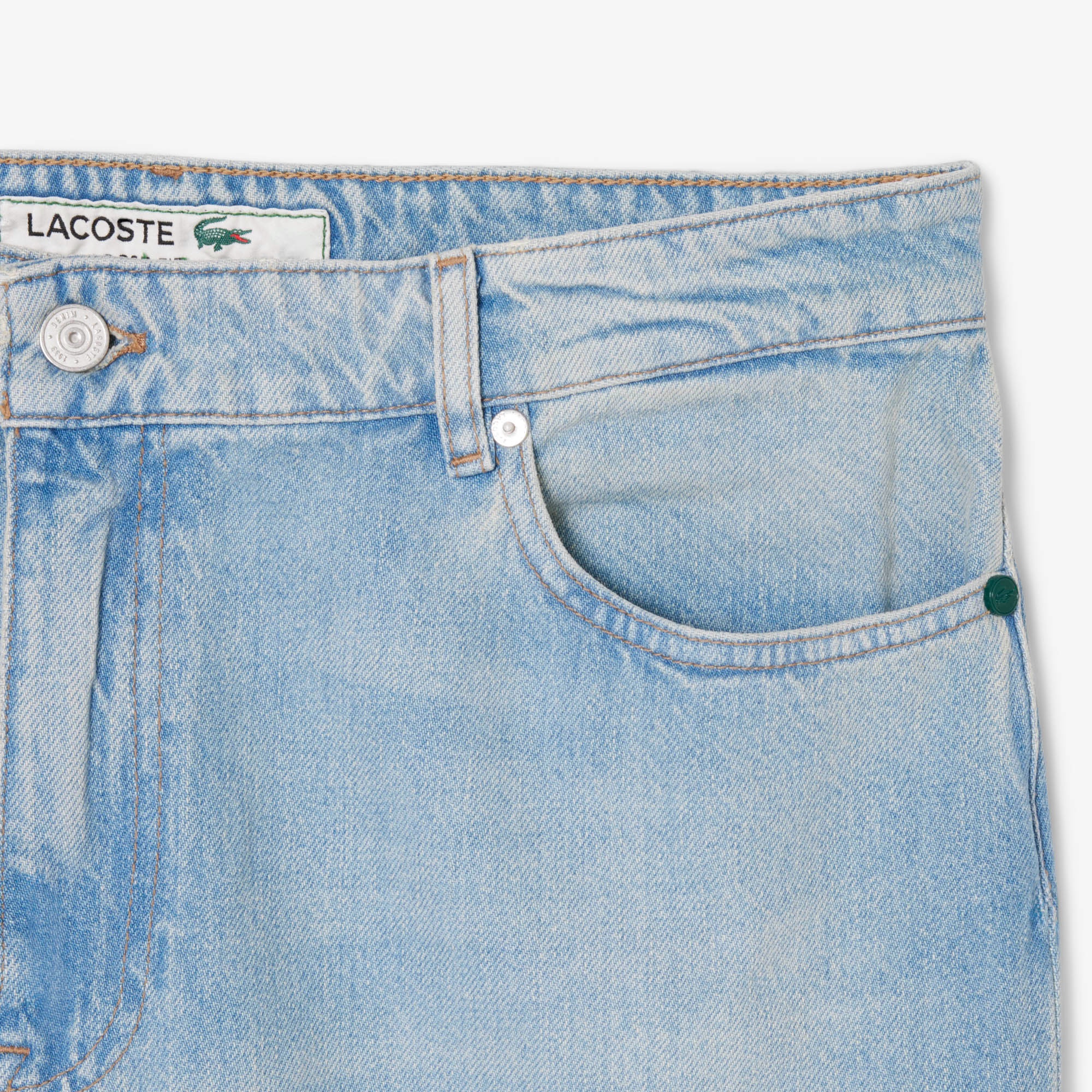 ルーズフィットオーガニックコットンデニムパンツ