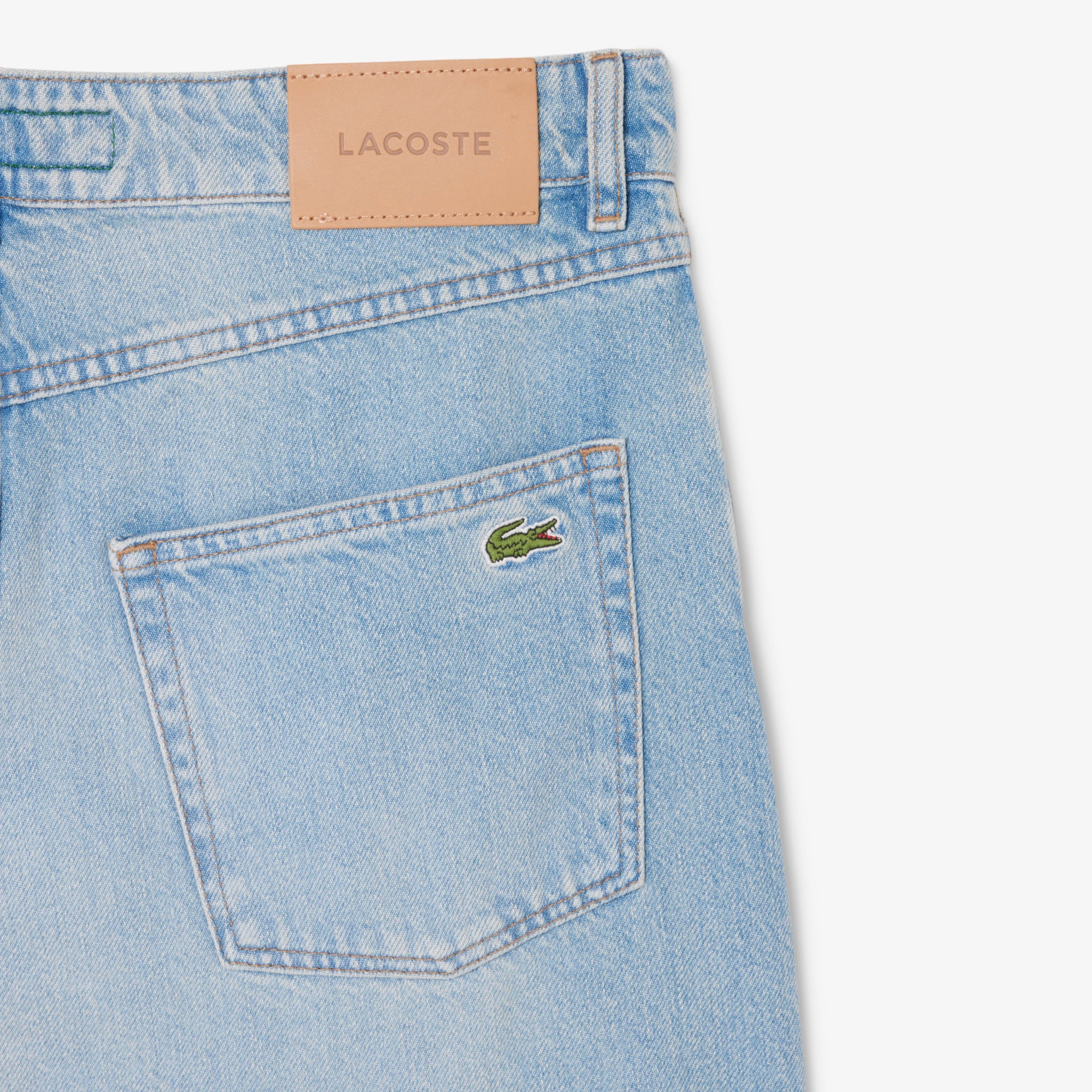 ルーズフィットオーガニックコットンデニムパンツ