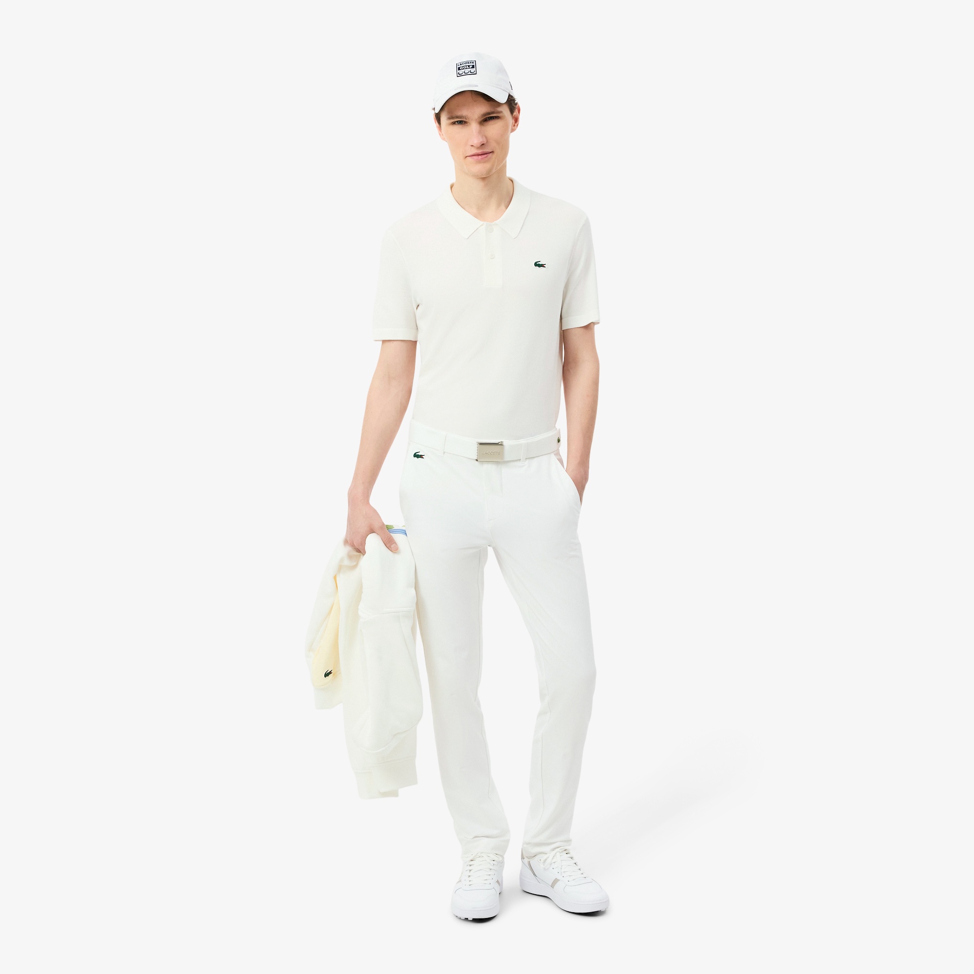 ラコステ×ニューエラ 9TWENTY アーカイブゴルフワッペンキャップ