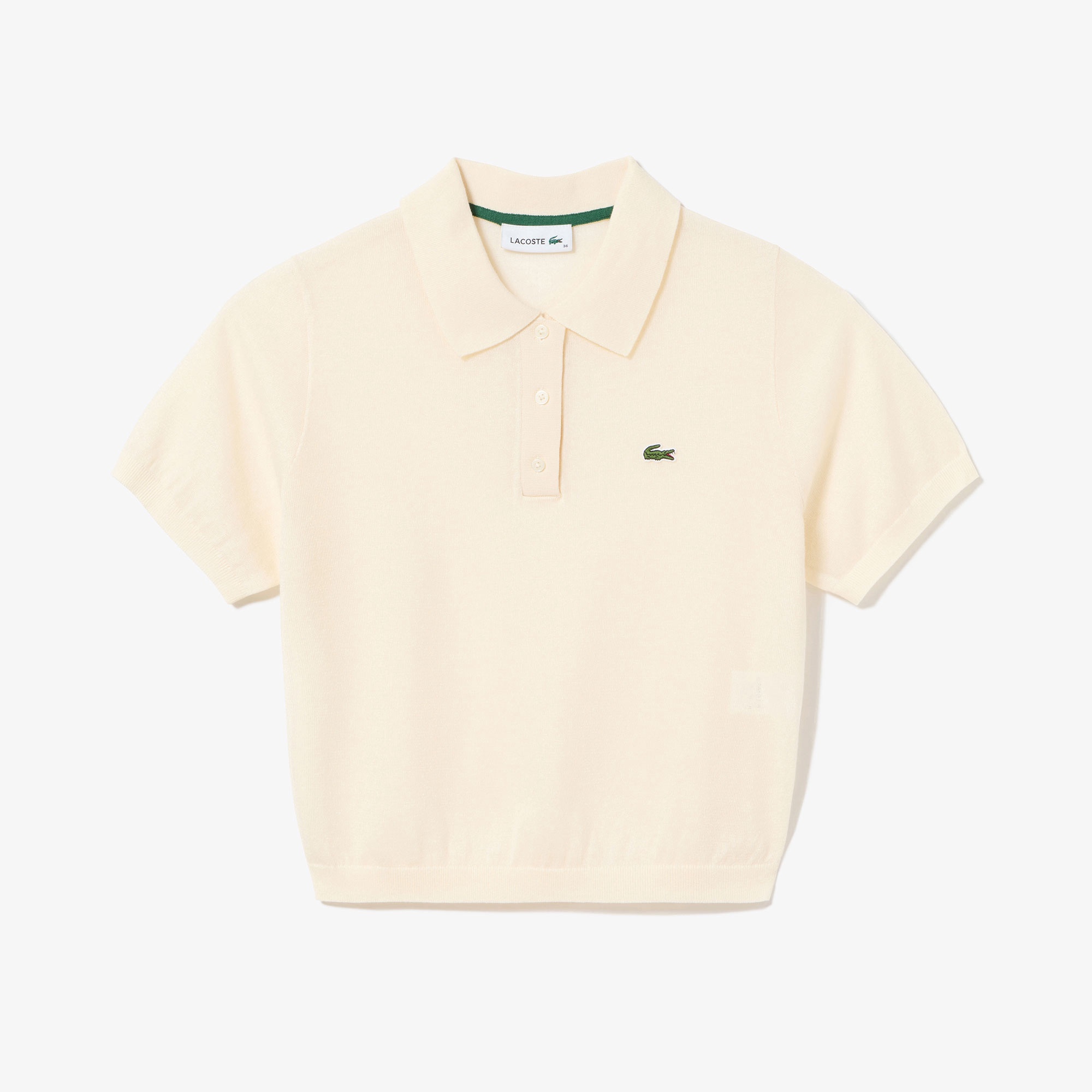 ラメニットポロシャツ