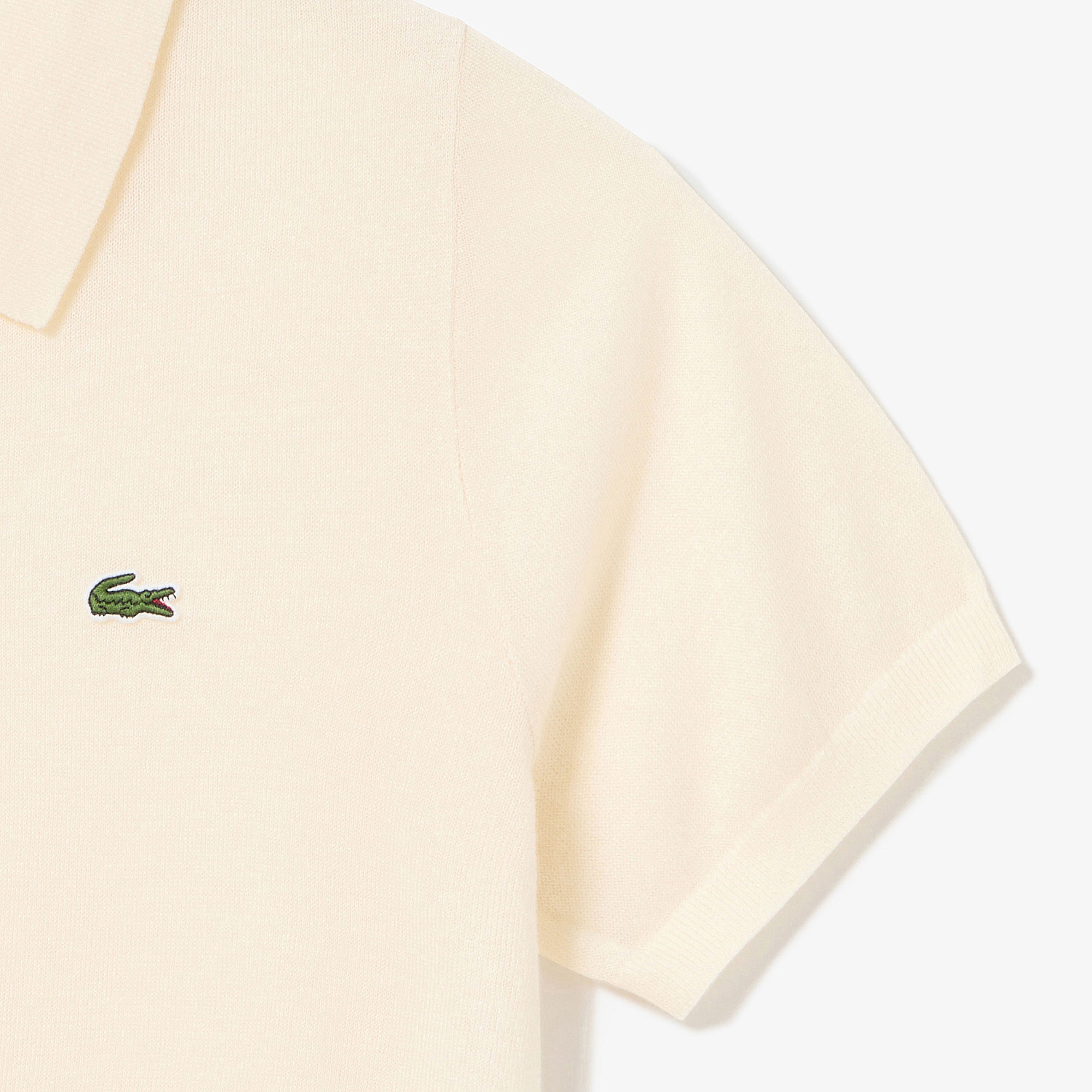 ラメニットポロシャツ