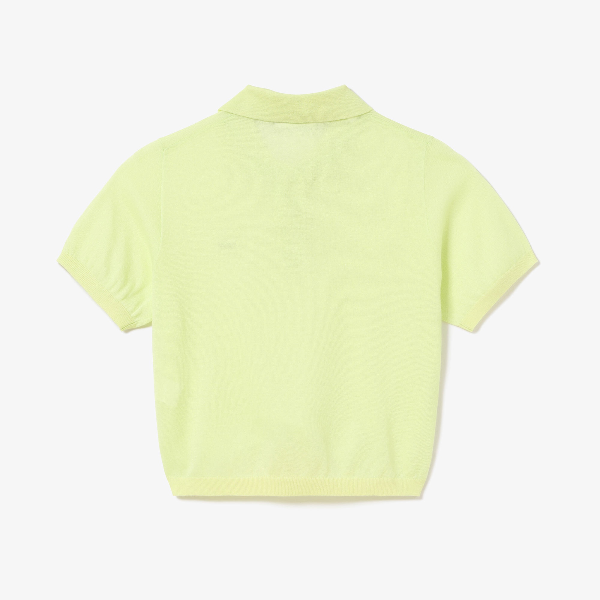 ラメニットポロシャツ