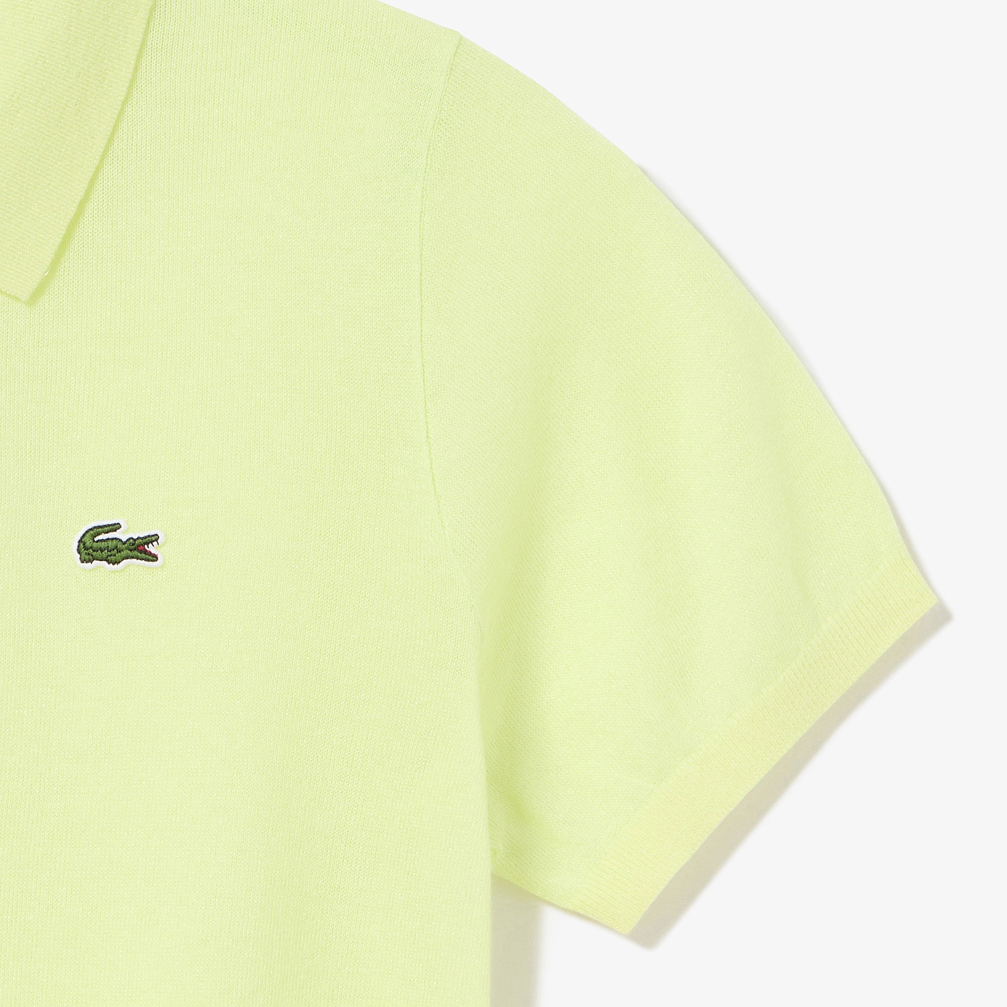 ラメニットポロシャツ