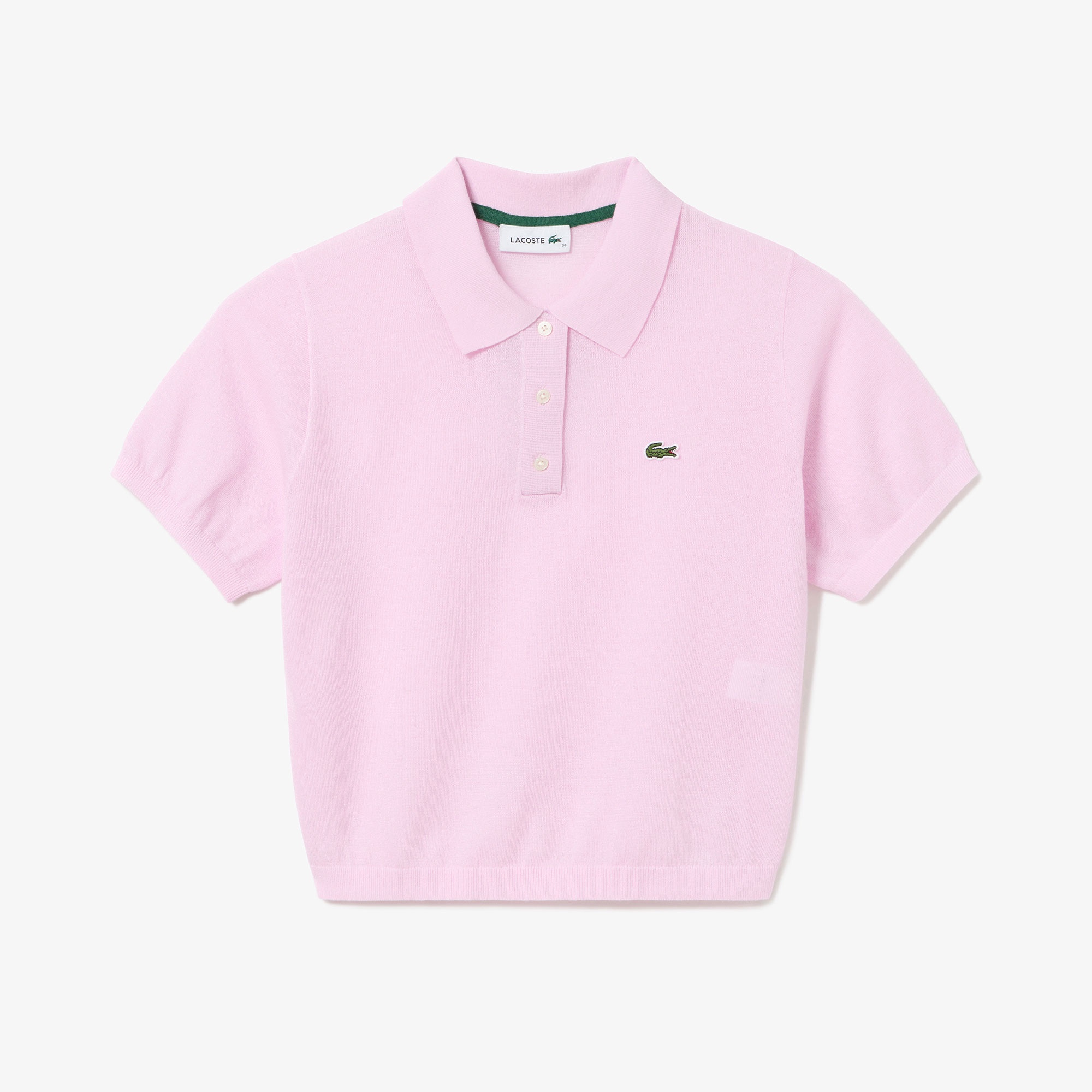 ラメニットポロシャツ