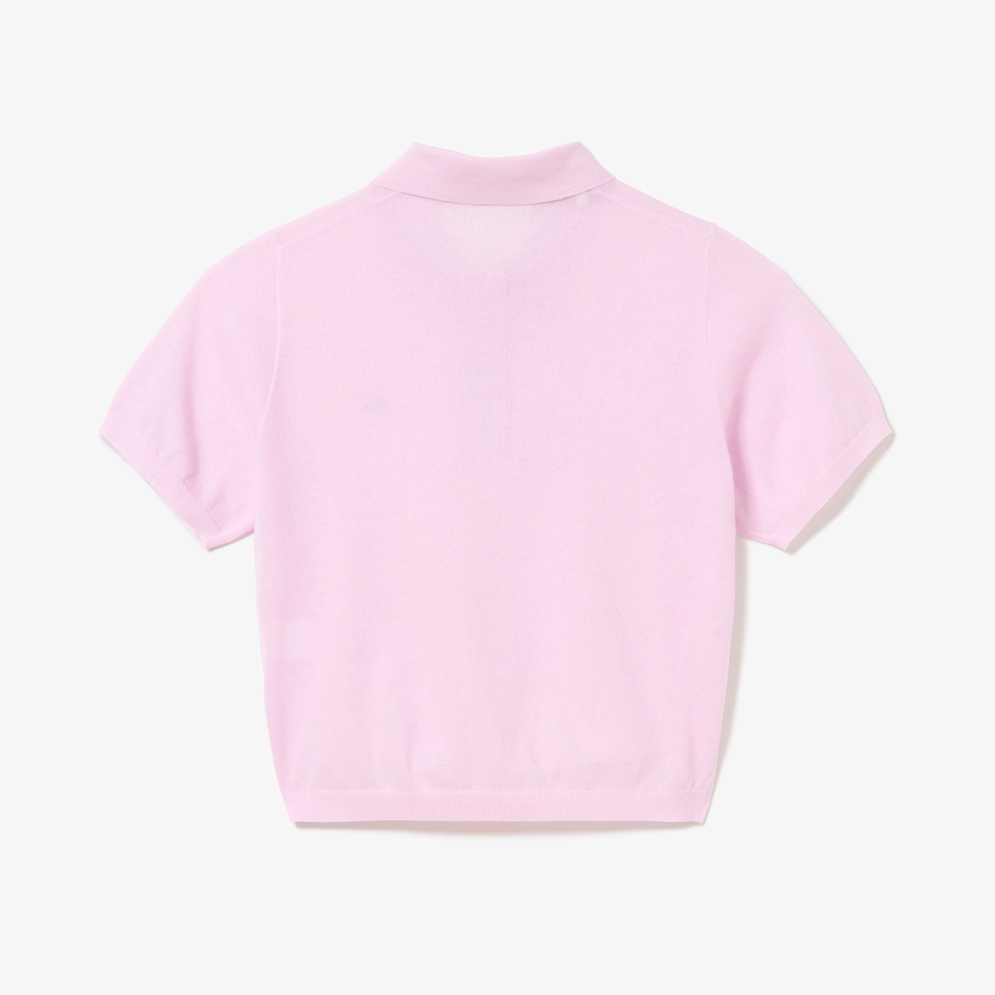 ラメニットポロシャツ