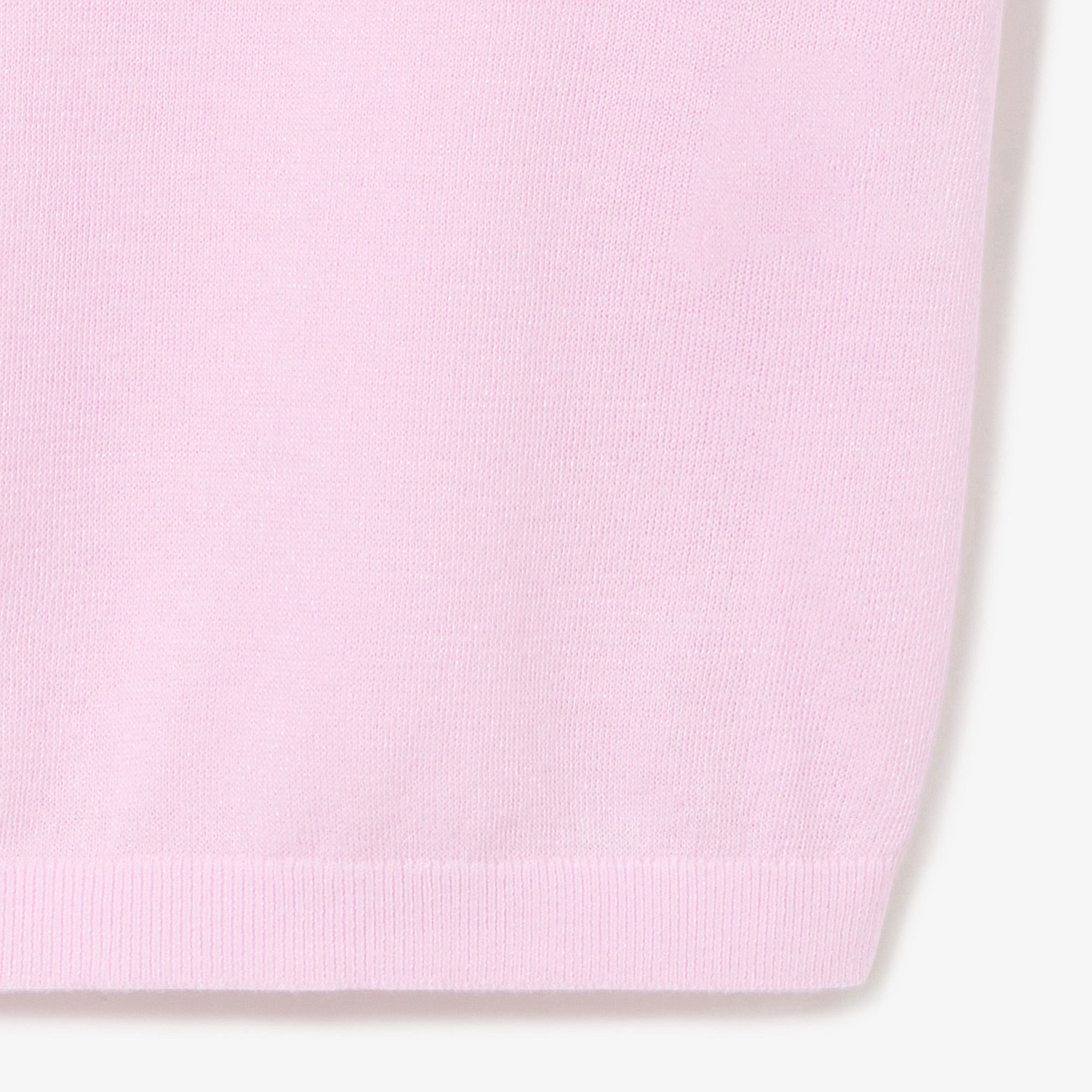 ラメニットポロシャツ