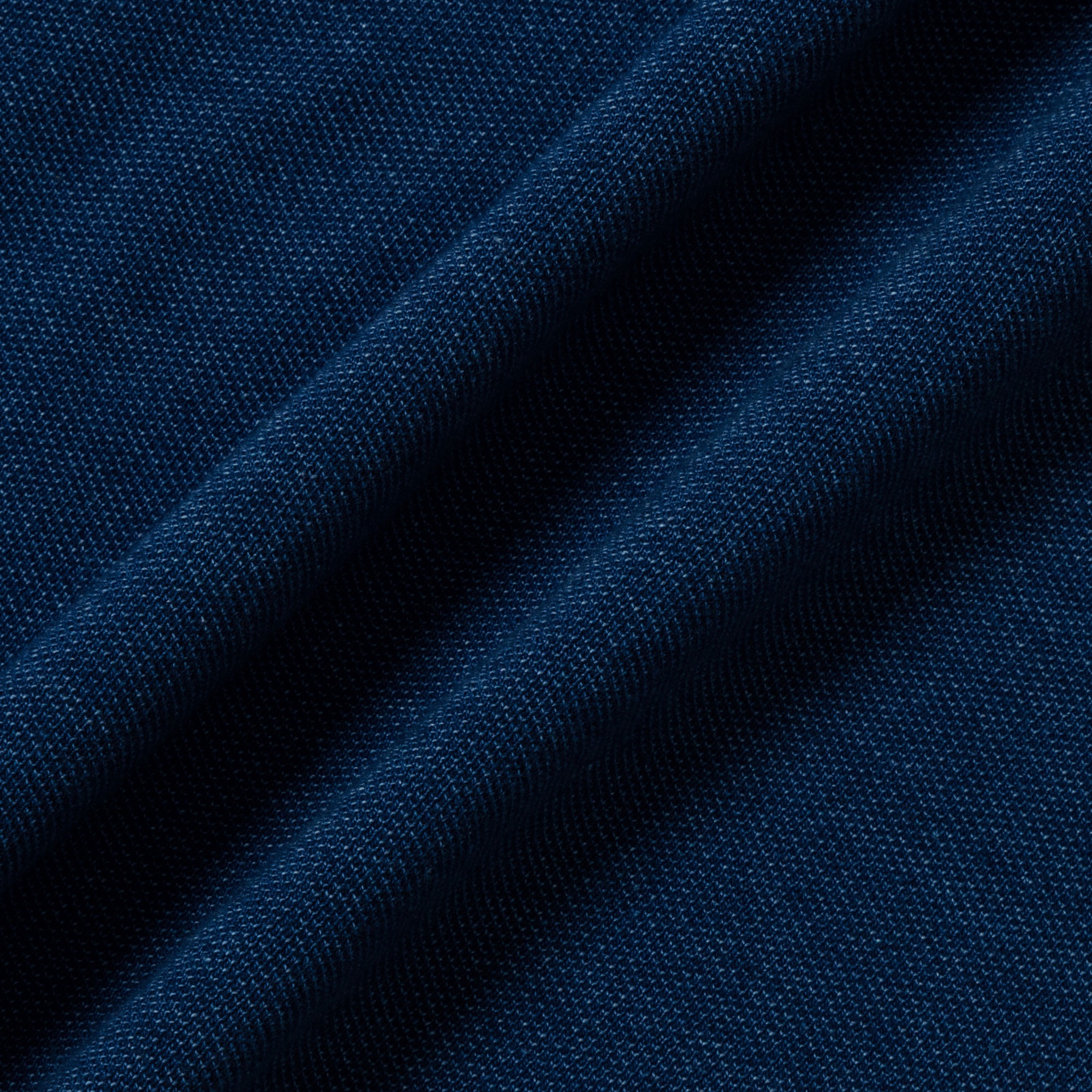 インディゴ鹿の子ポロドレス