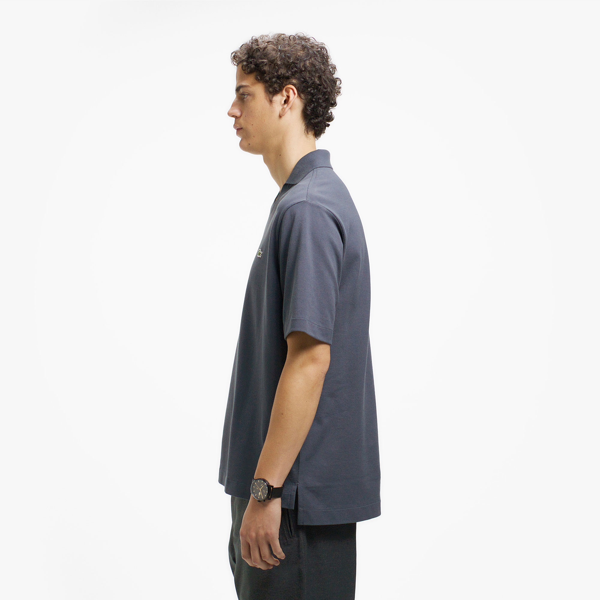 L.12.12アレンジ スキッパーネックポロシャツ