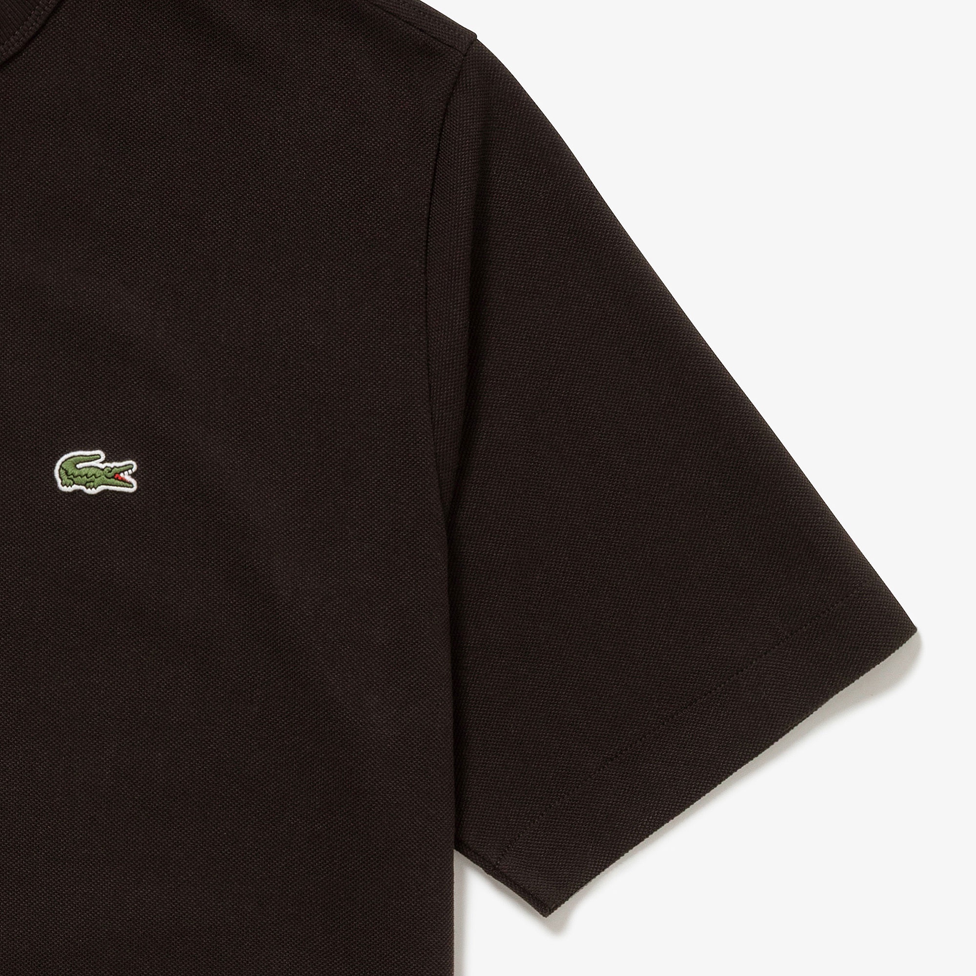 L.12.12アレンジ ガゼット付き鹿の子地Tシャツ