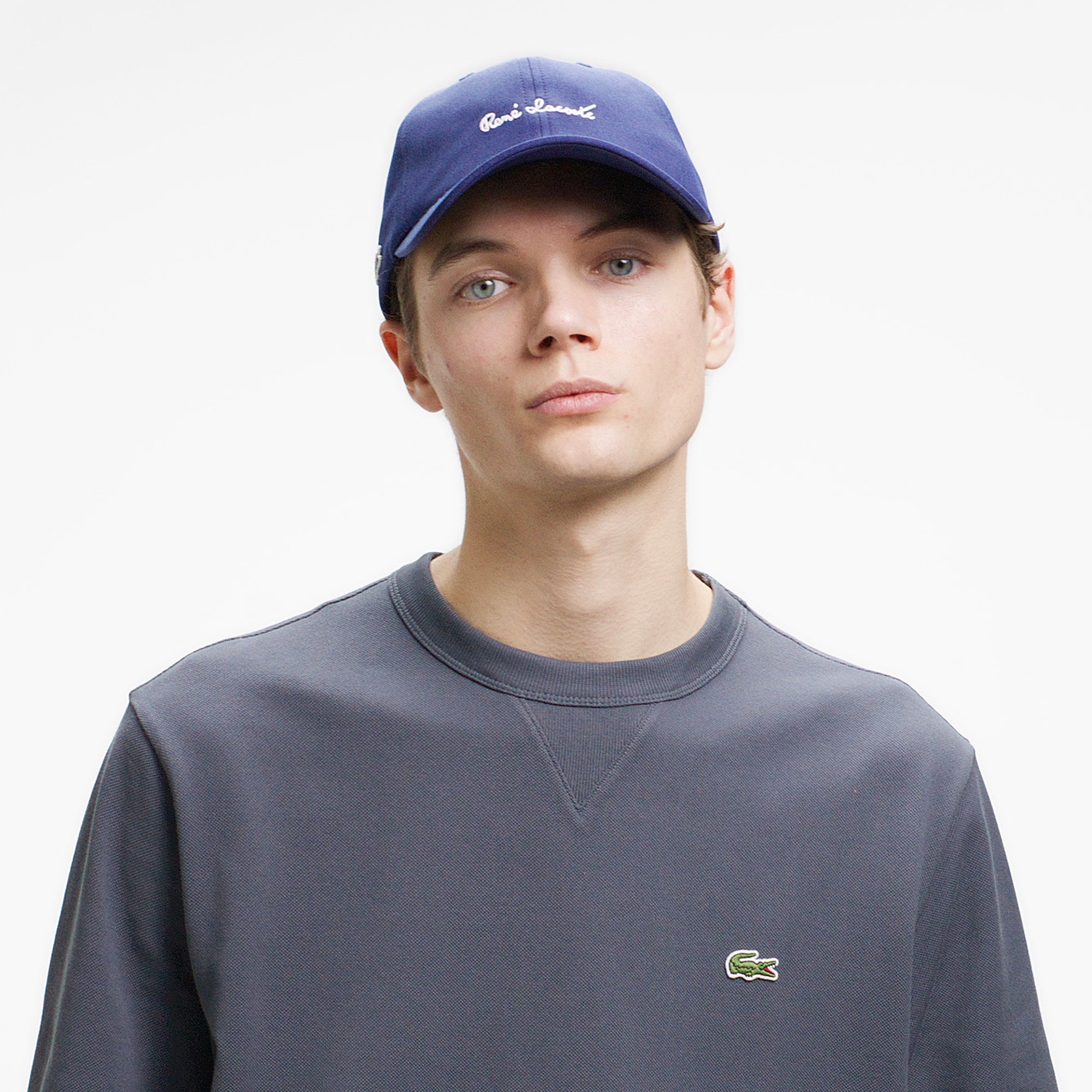 L.12.12アレンジ ガゼット付き鹿の子地Tシャツ