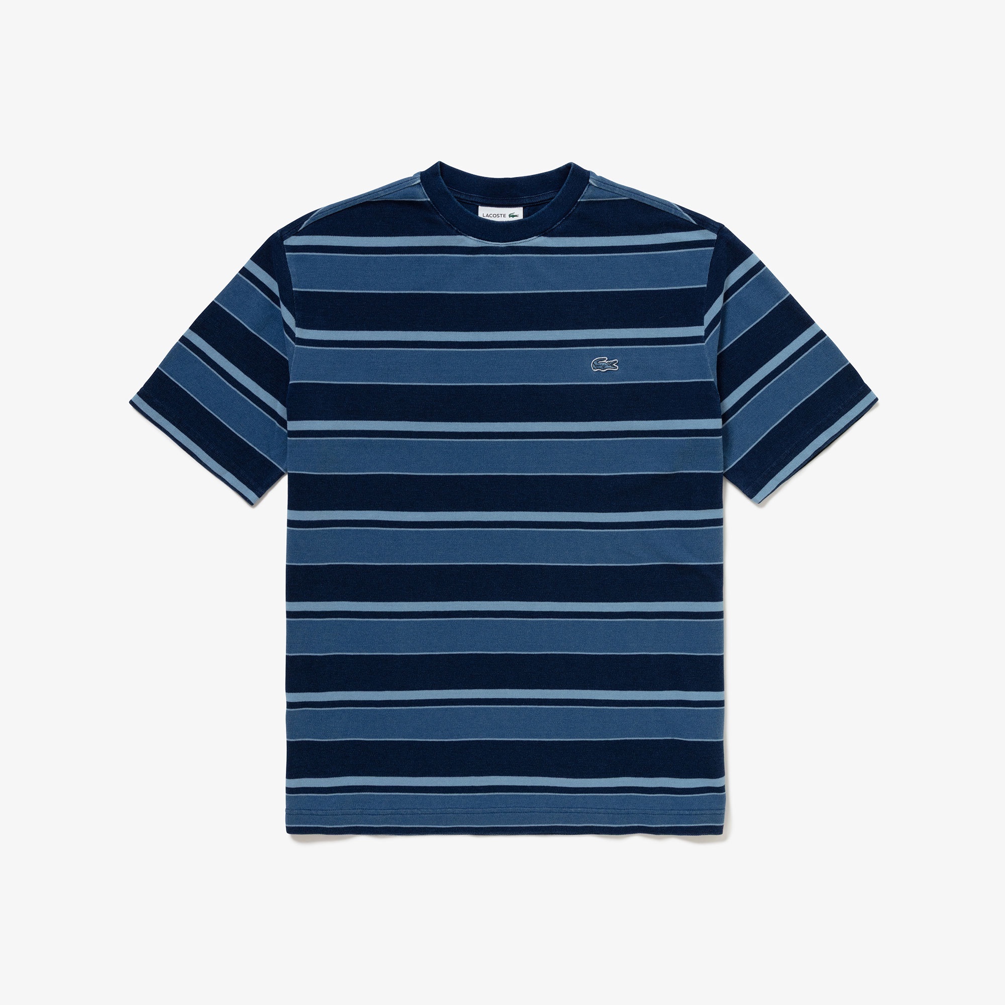 インディゴボーダー Tシャツ